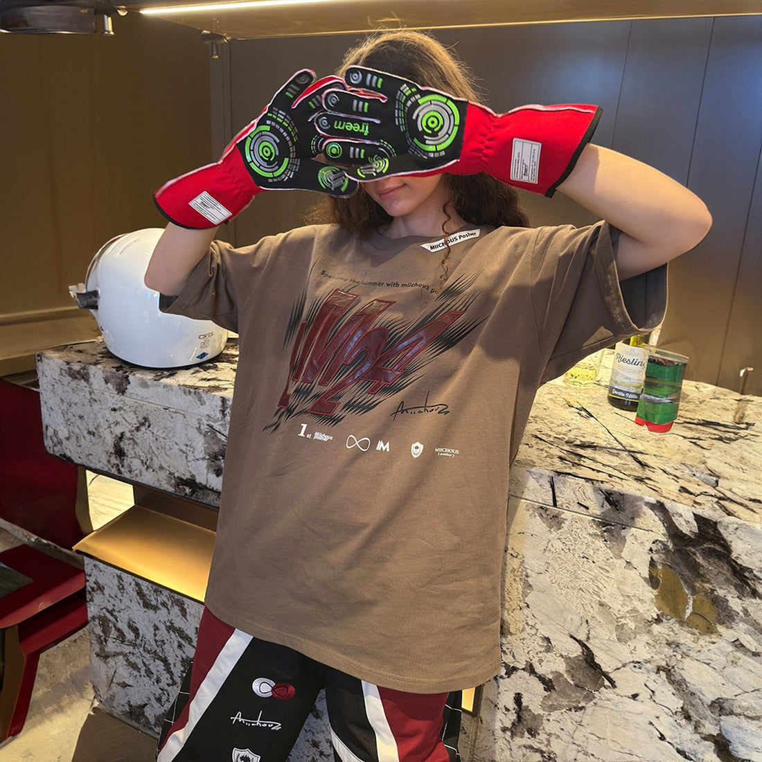 MIICHOUS LM24 Patchwork T-Shirt-T Shirt-S-Free Shipping Leatheretro