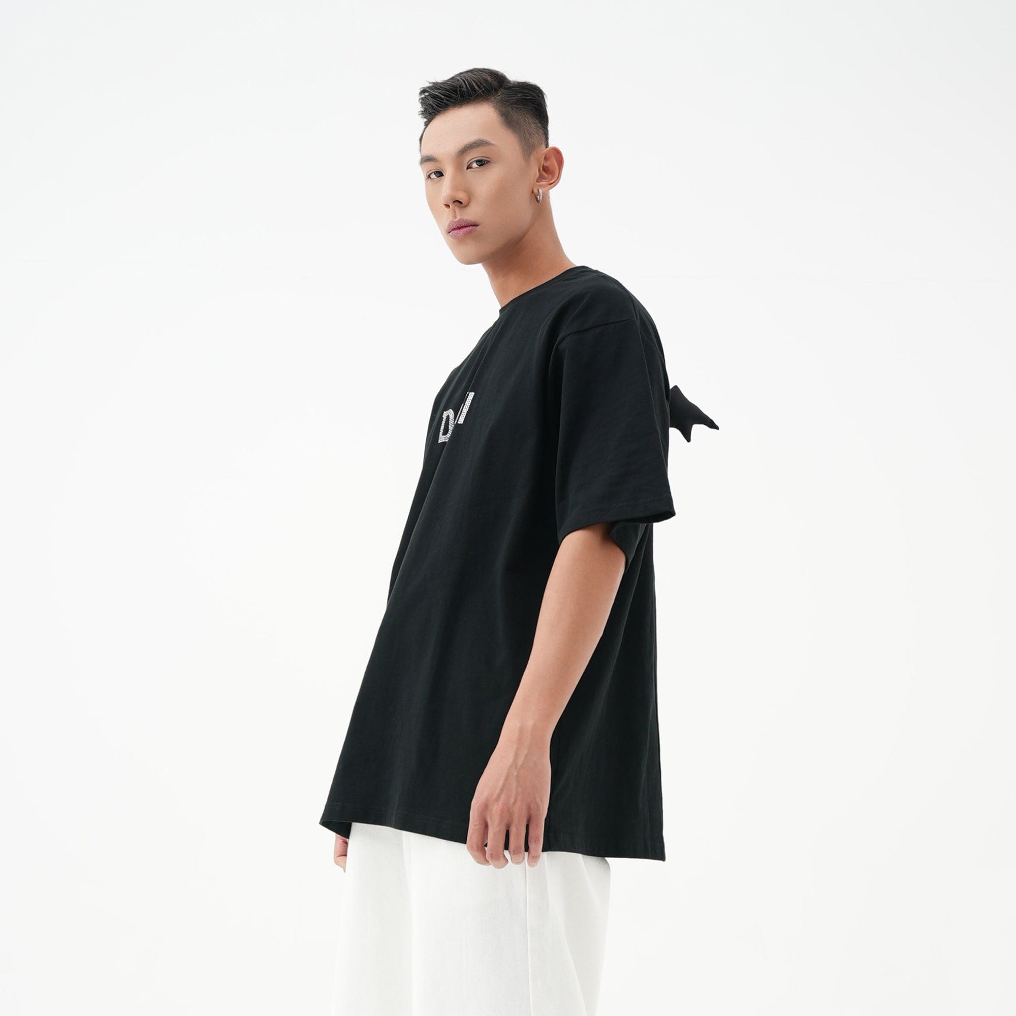 CLP Diamond Devil Wings T-Shirt-T Shirt-S-Free Shipping Leatheretro