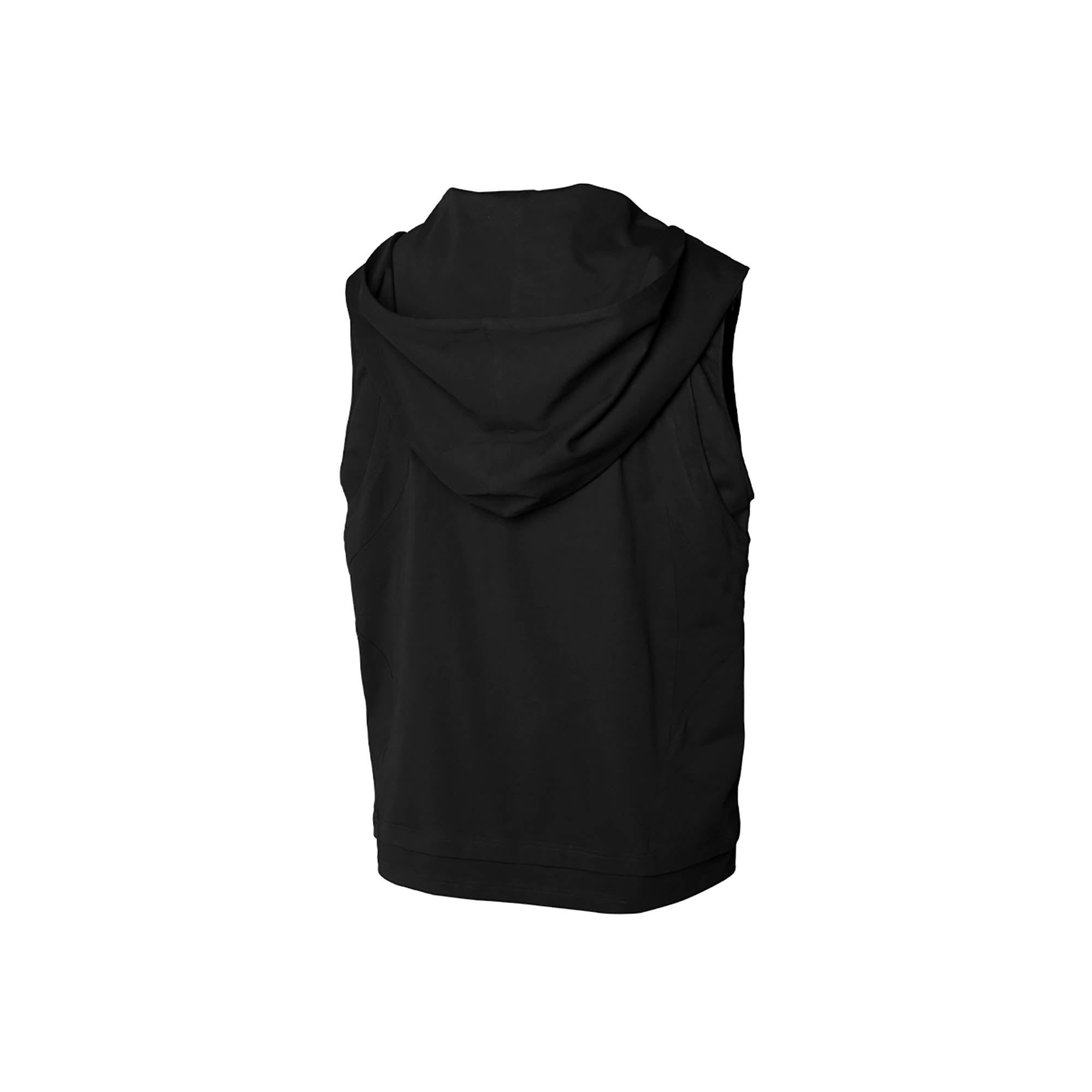 RELABEL Detachable Snap-Hooded Vest-Vest-XS-Free Shipping Leatheretro