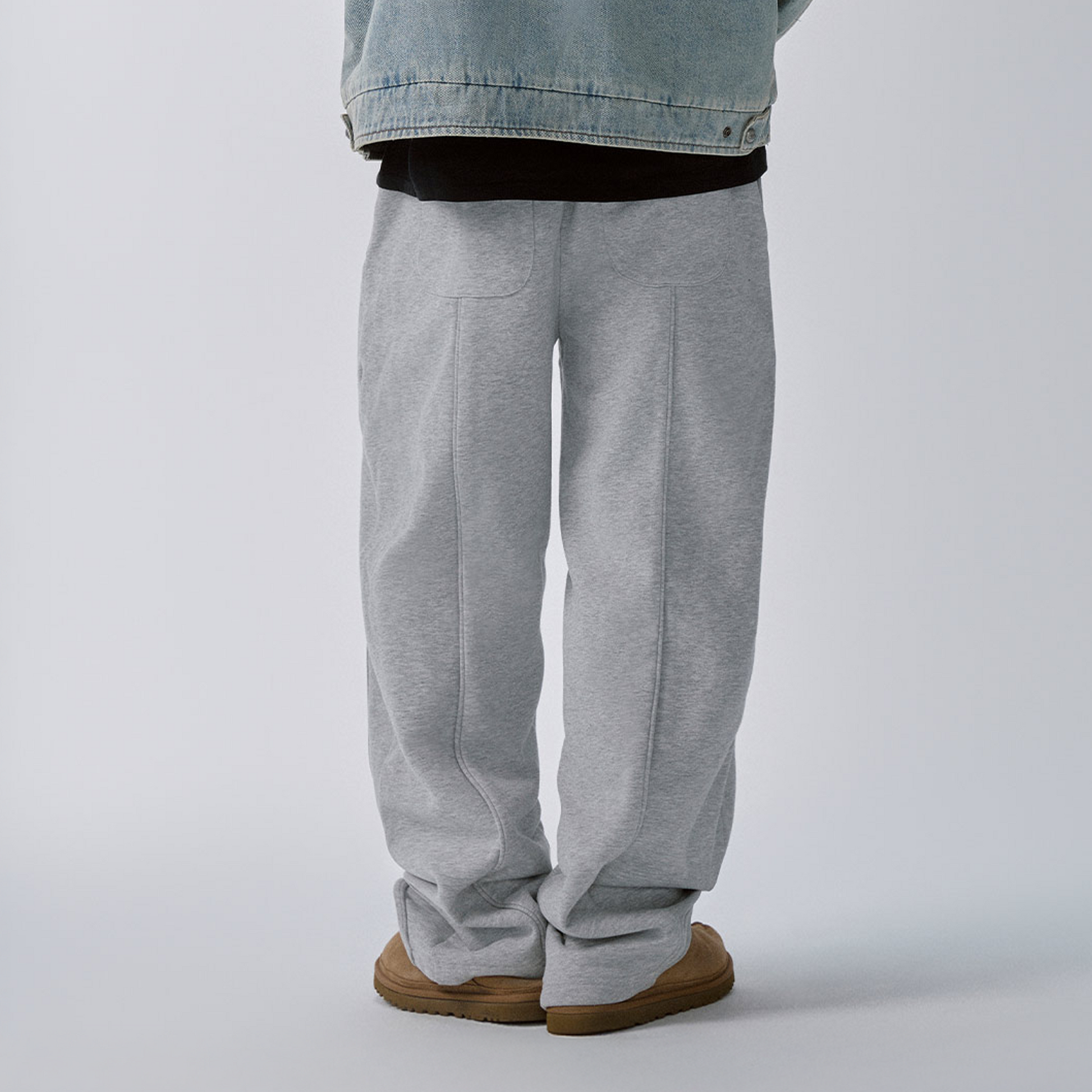 F2CE Stitch Seam Oversized Sweatpants-Pants-S-Free Shipping Leatheretro