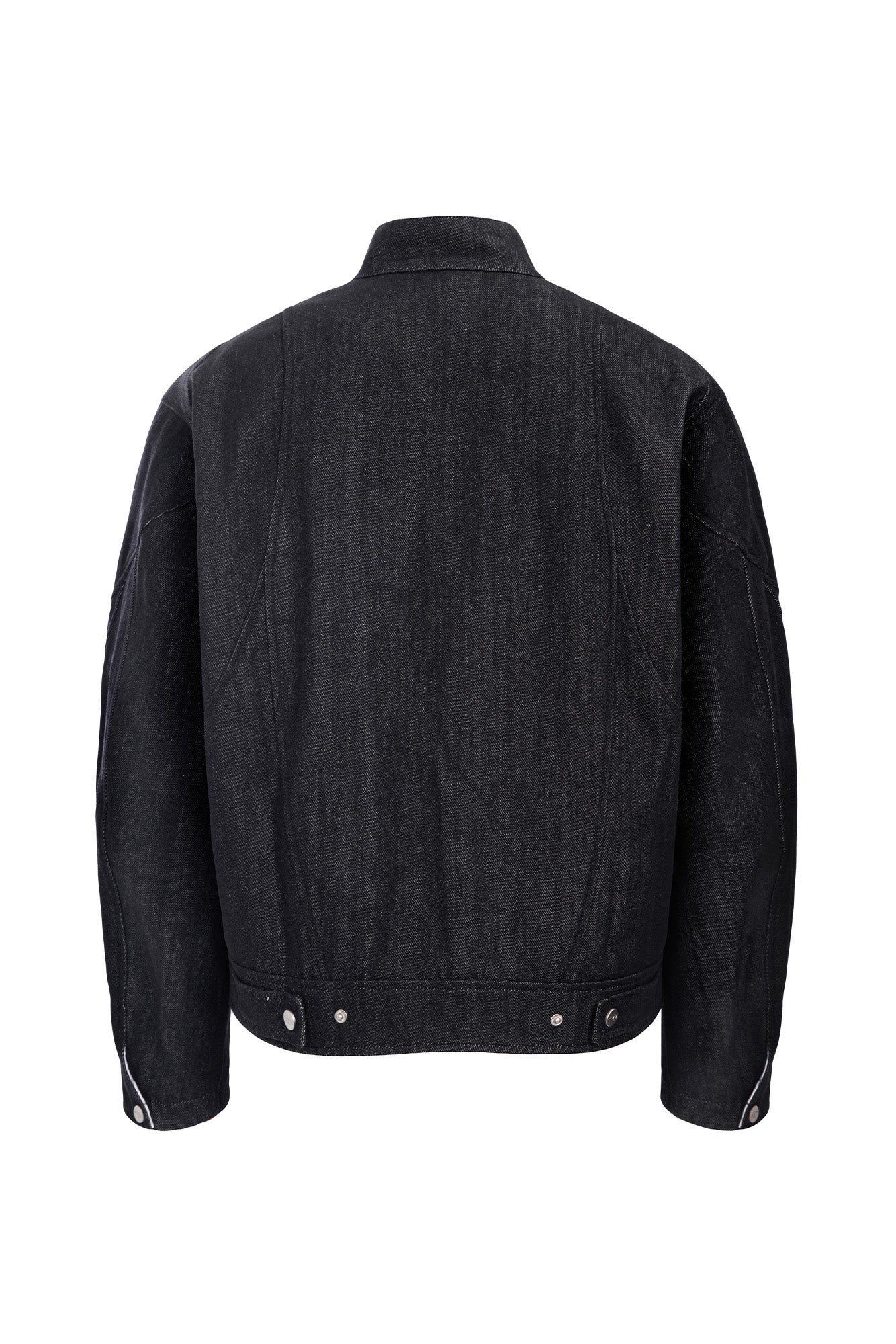 CATSSTAC Essential Harrington Raw Denim Jacket-Jacket-S (Preorder)-White-Free Shipping Leatheretro