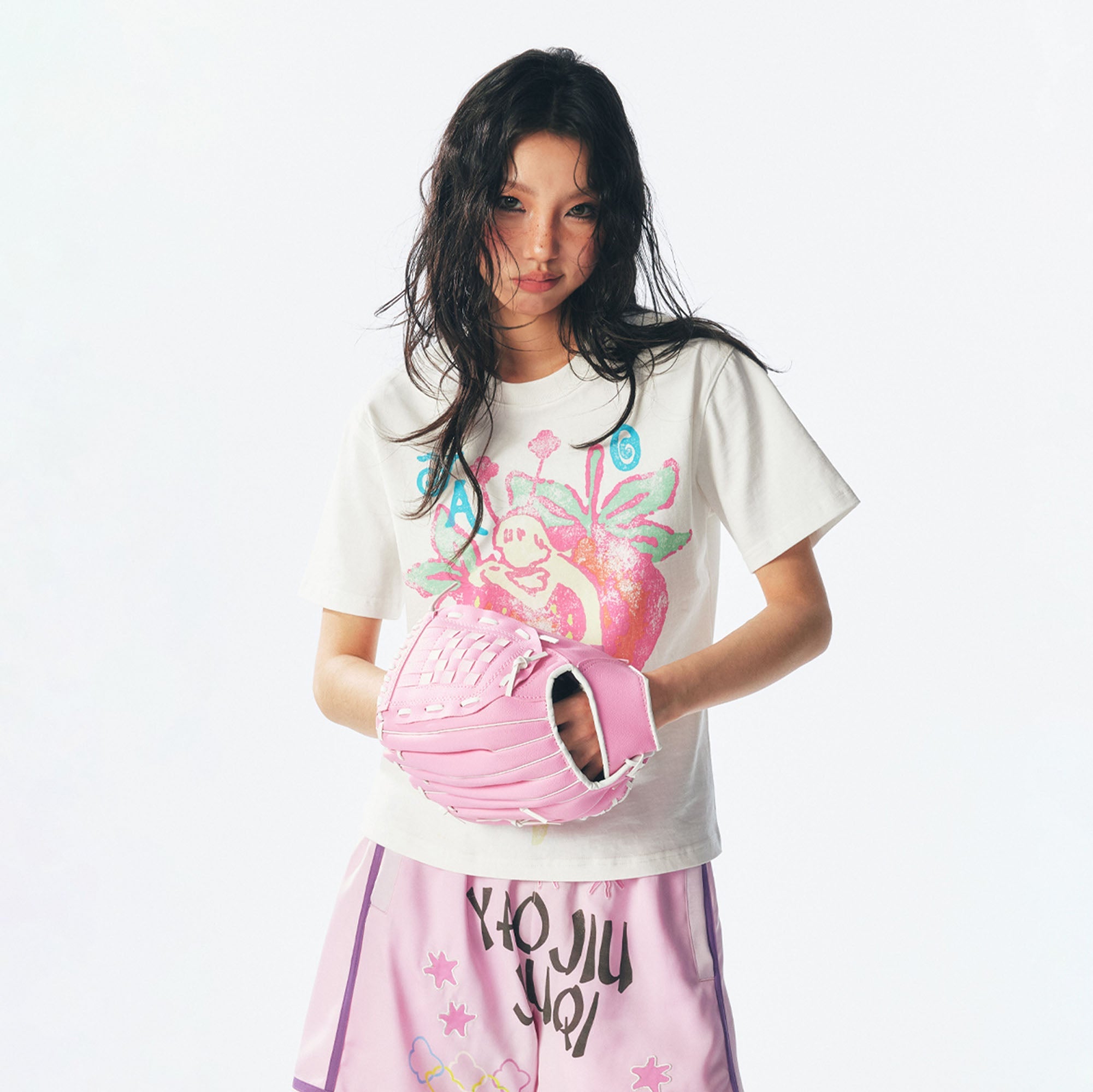 1997 POSTOFFICE Strawberry Fairy Tee-T Shirt-S-White-Free Shipping Leatheretro