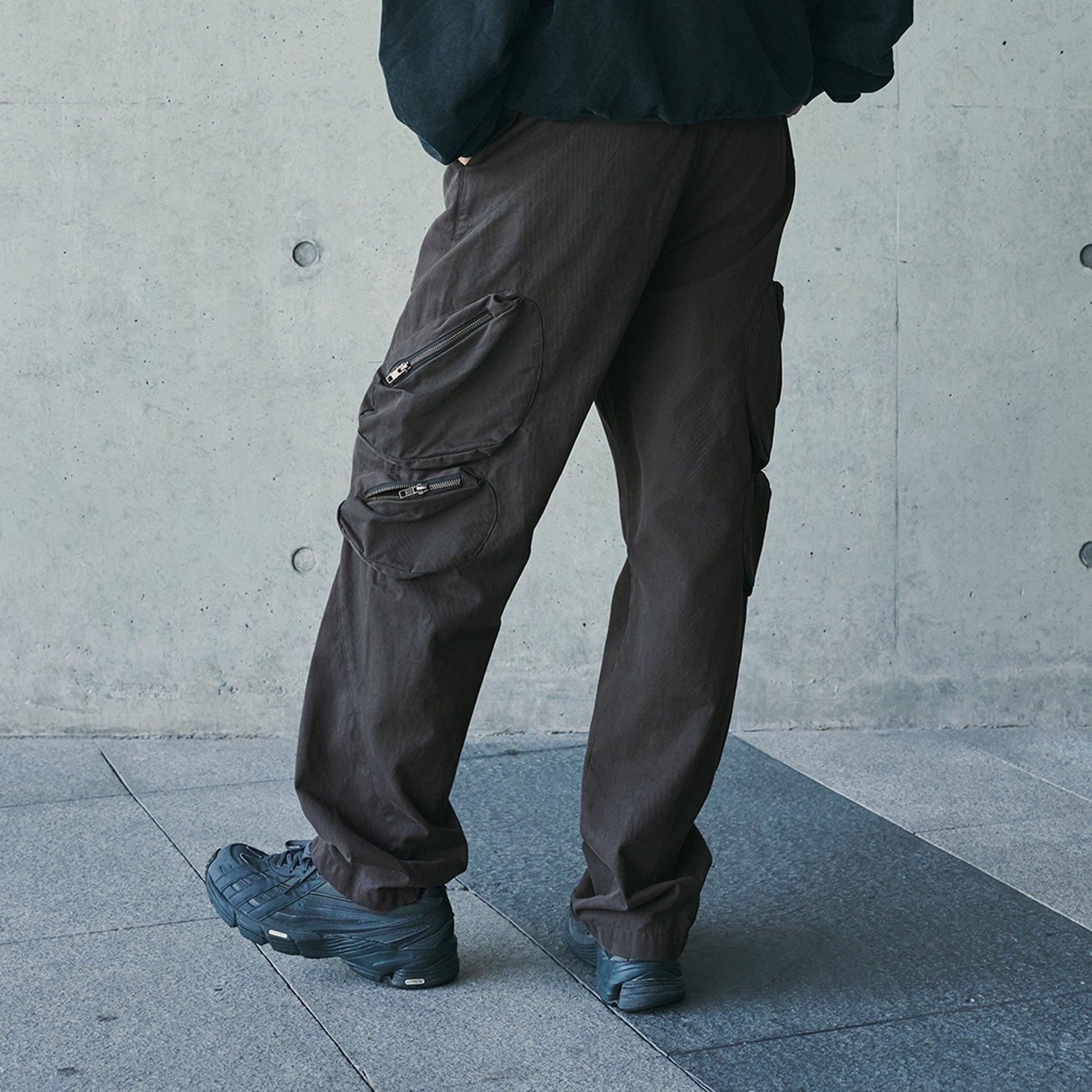 ENSHADOWER Modern Pleated Zipper Tactical Cargo-Pants-S-Free Shipping Leatheretro