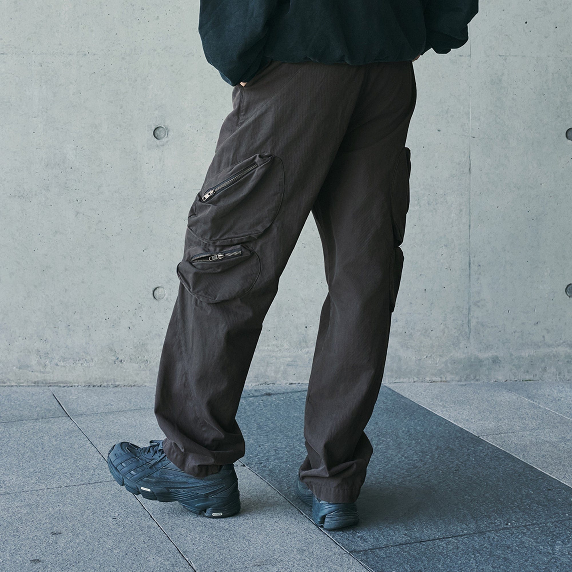 ENSHADOWER Modern Pleated Zipper Tactical Cargo-Pants-S-Free Shipping Leatheretro