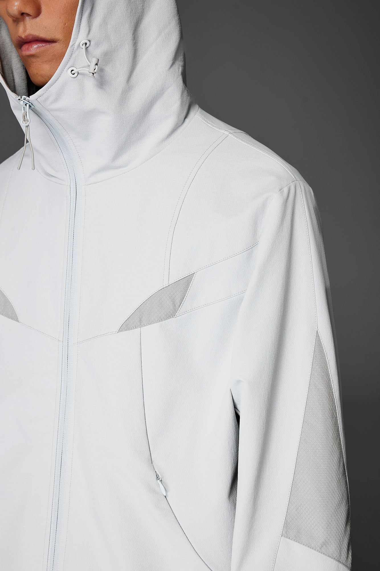 CATSSTAC Tech Structured Panel Softshell Hooded Jacket-Jacket-S-Black-Free Shipping Leatheretro