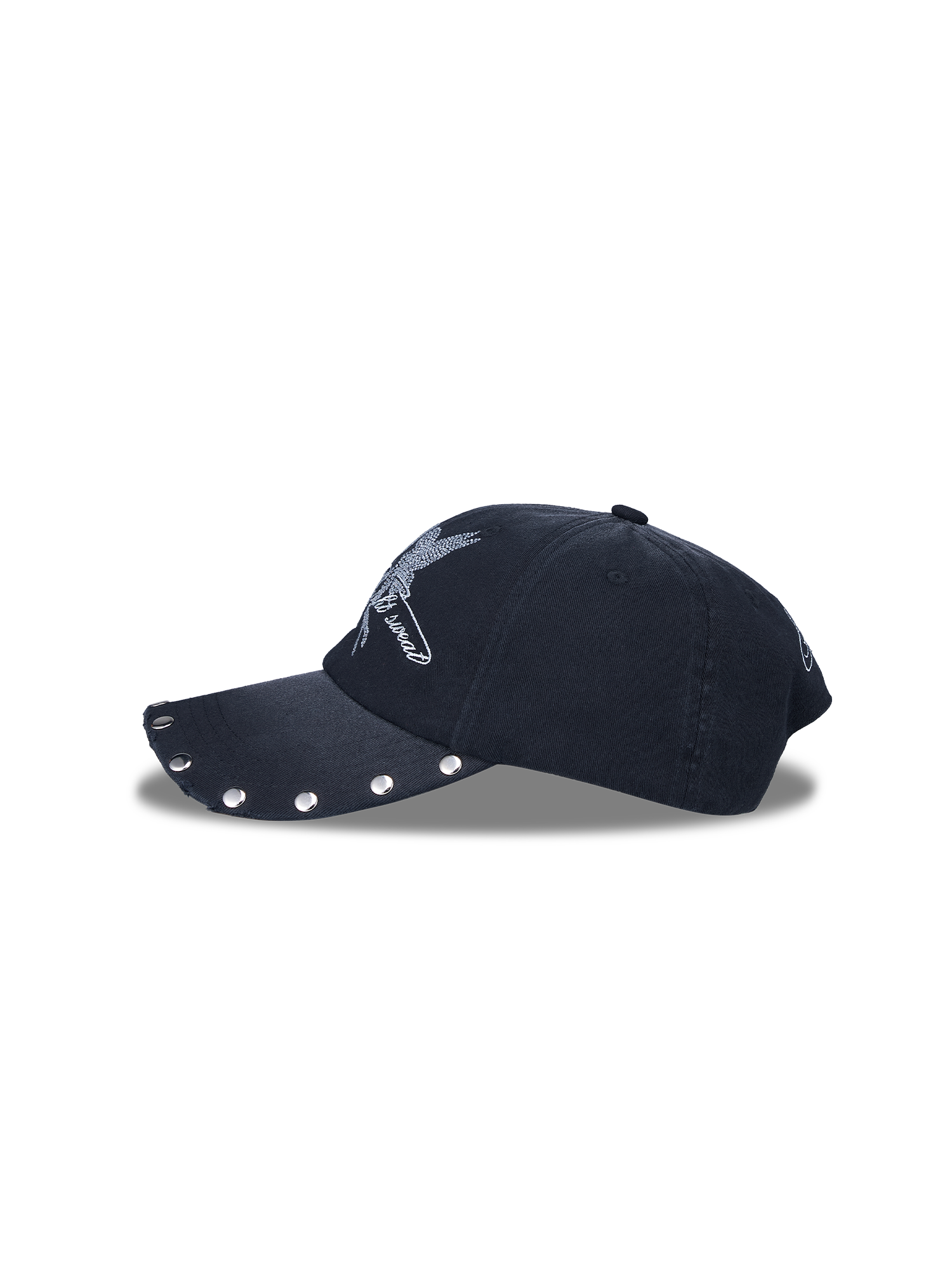 SANB Washed Angel Diamond Baseball Cap-Hat, Cap, Beanie-One Size-Free Shipping Leatheretro