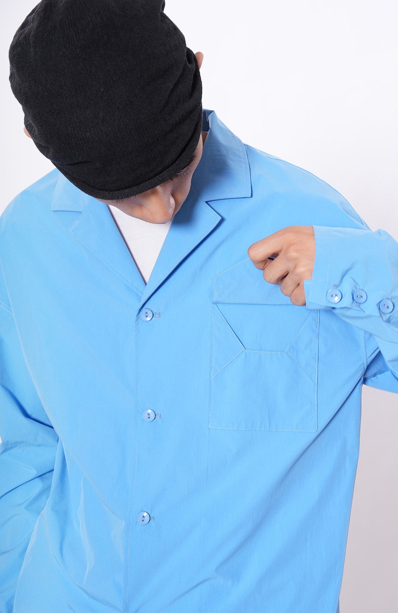 7440 37 1 Paper-Touch Envelope-Pocket Shirt-Shirt-S (Preorder)-Free Shipping Leatheretro