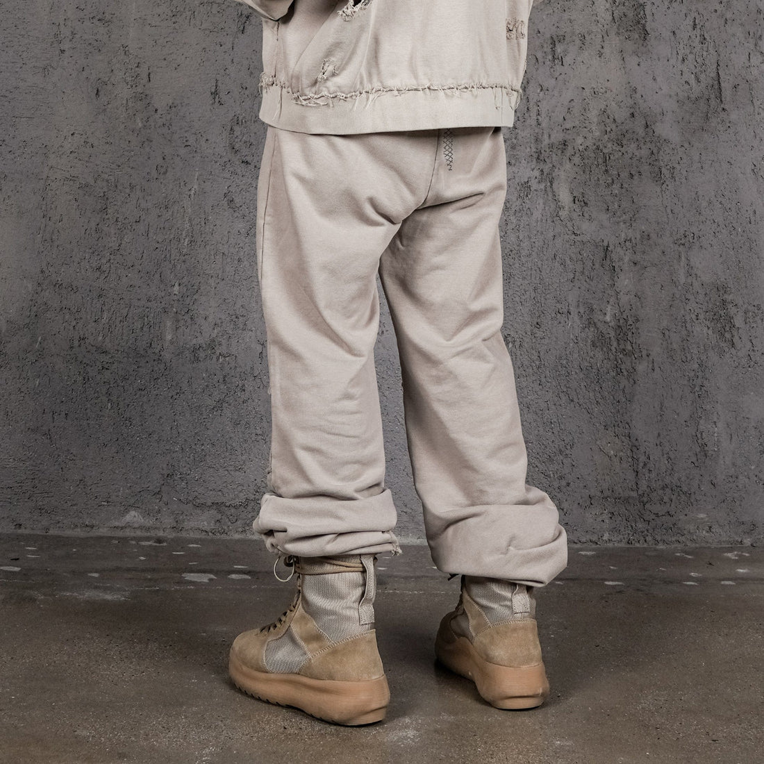 UNDERWATER Wasteland Ripped Spliced Jogger-Pants-S-Free Shipping Leatheretro