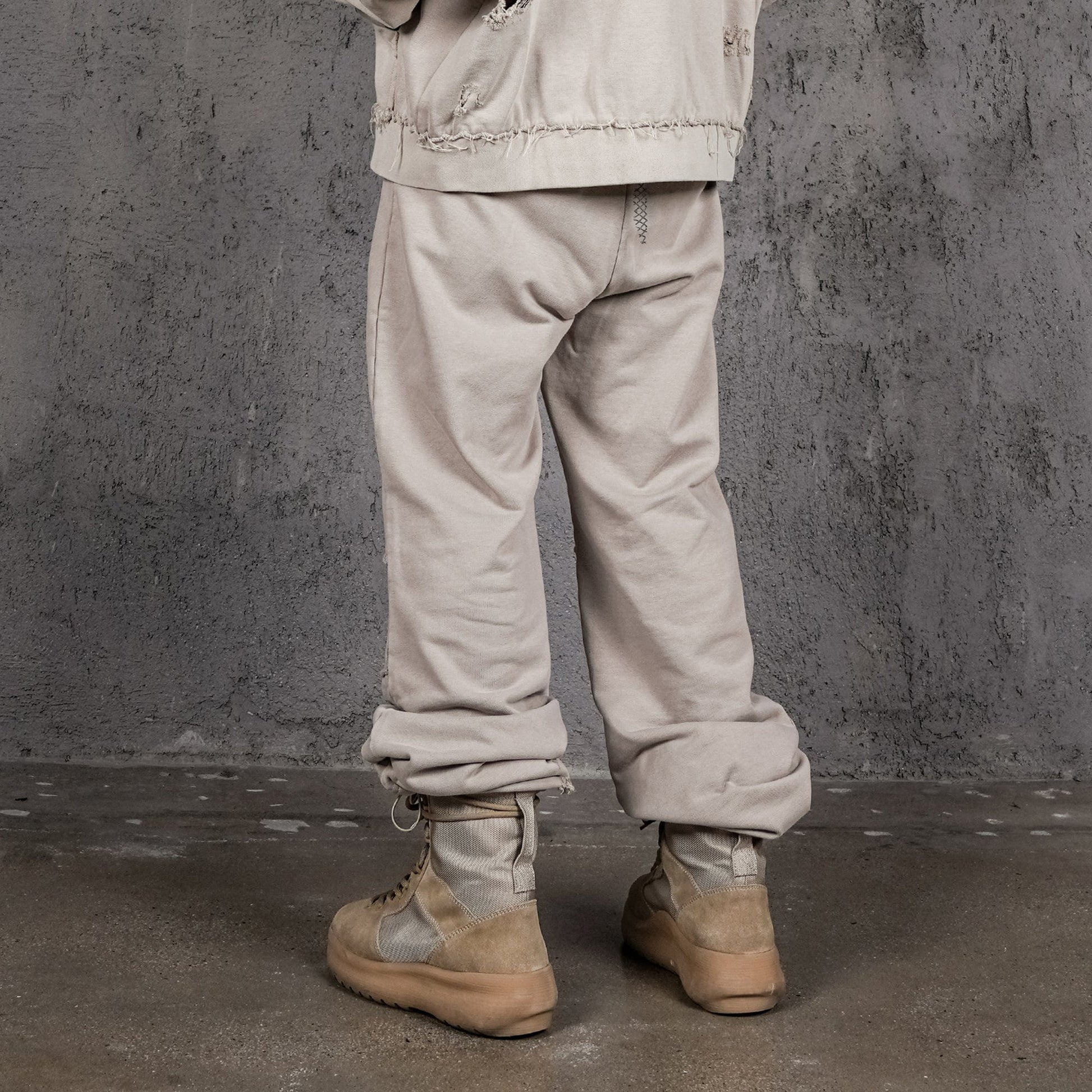 UNDERWATER Wasteland Ripped Spliced Jogger-Pants-S-Free Shipping Leatheretro