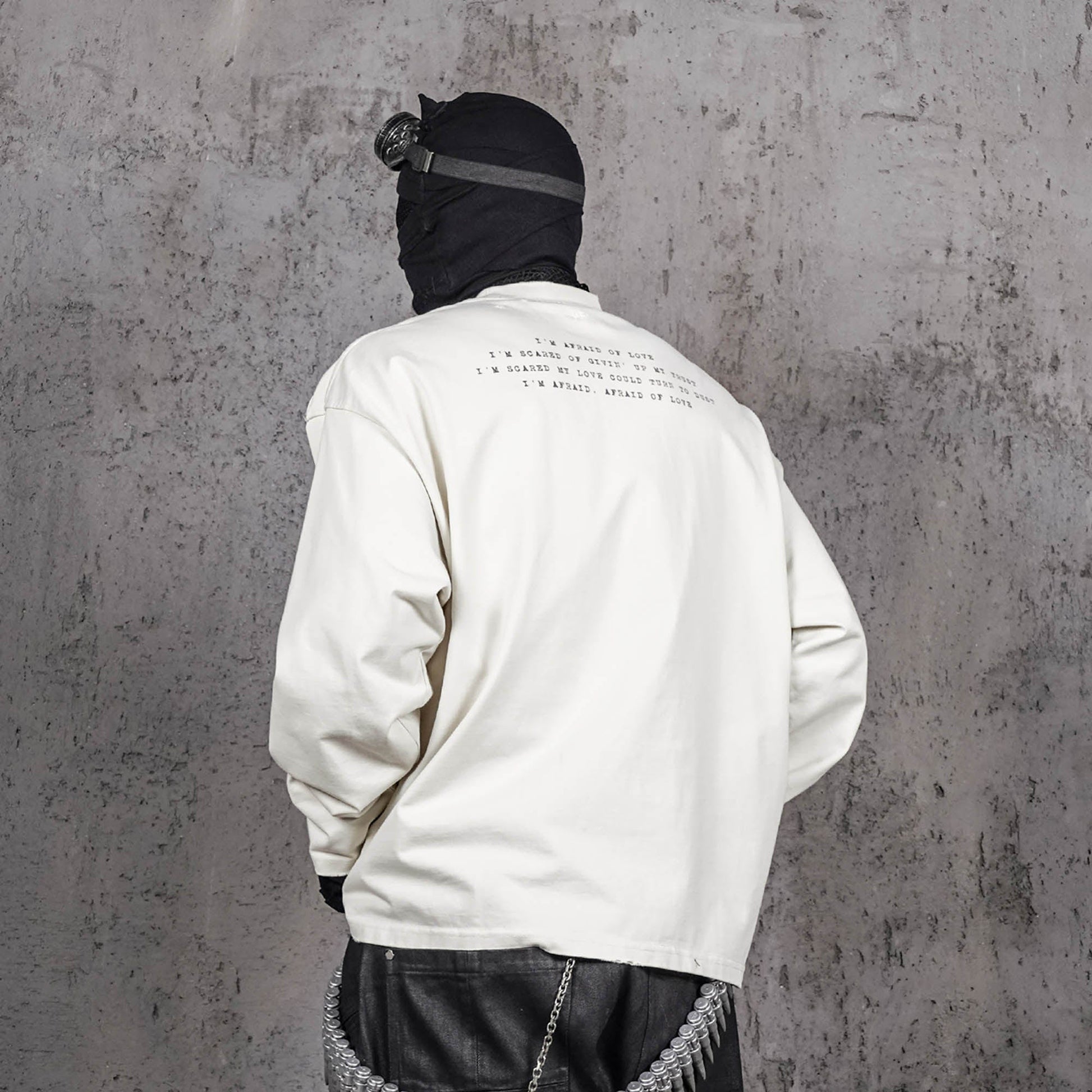 UNDERWATER Bridal Lament Long-Sleeve Tee White-T Shirt-S-Free Shipping Leatheretro