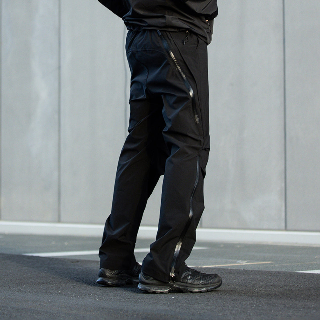 ENSHADOWER Modern Pleated City Pants-Pants-S-Free Shipping Leatheretro