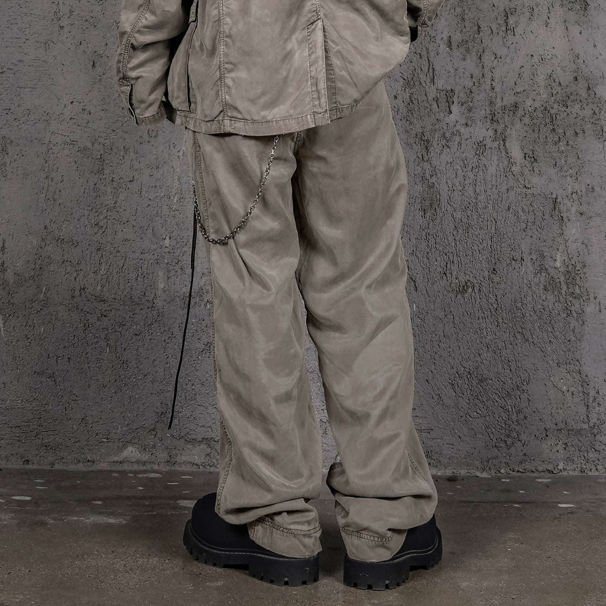 UNDERWATER Sandstorm Straight Pants-Pants-S-Free Shipping Leatheretro