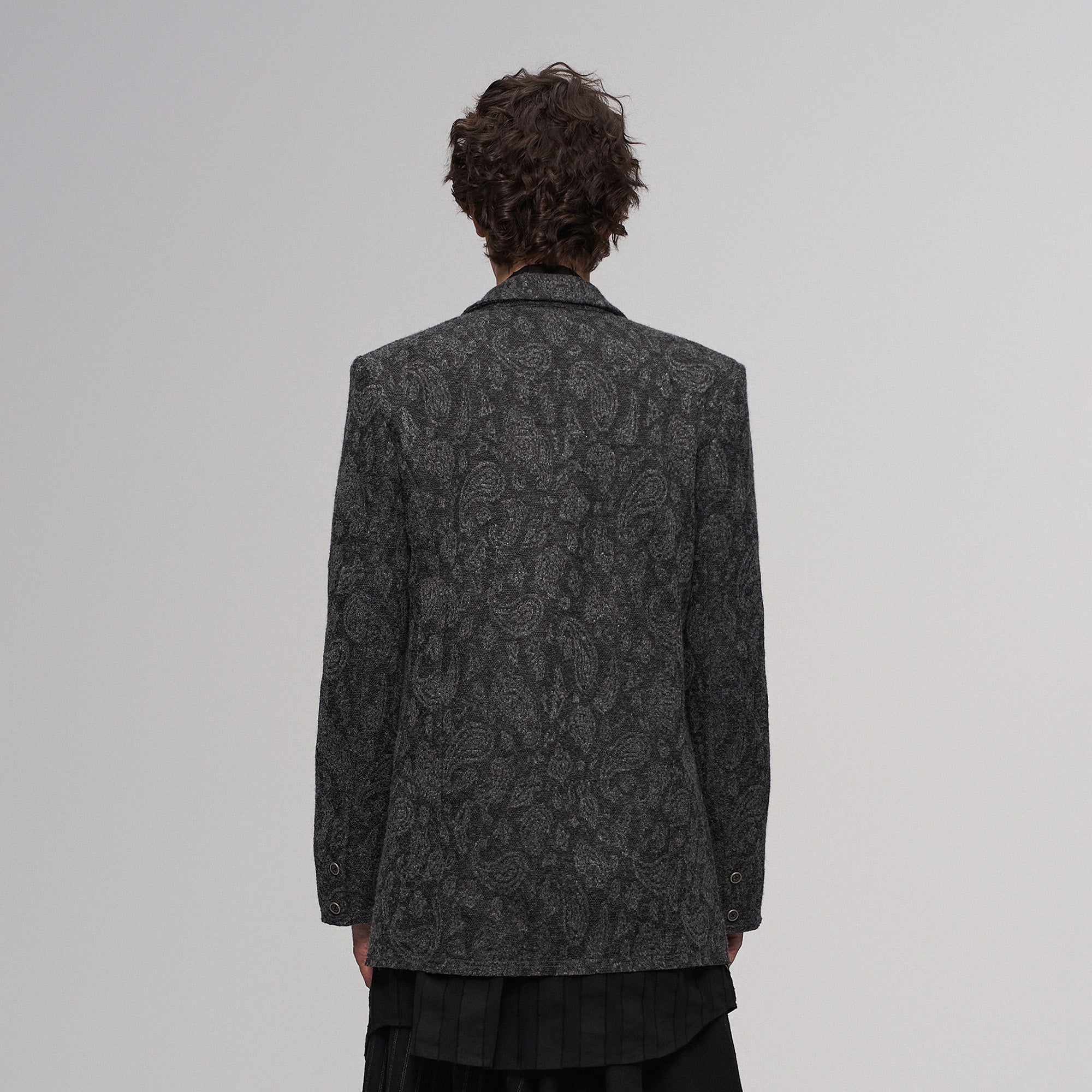 ILNya Nieternite Nifutur Paisley Jacquard Oversized Blazer-Jacket-S (0)-Free Shipping Leatheretro