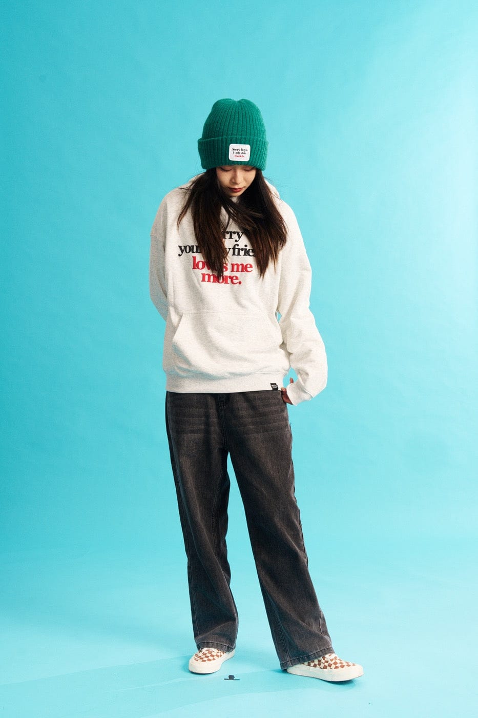 WCC Sorry Your Boyfriend Loves Me More Hoodie-Hoodie-S-Green-Free Shipping Leatheretro