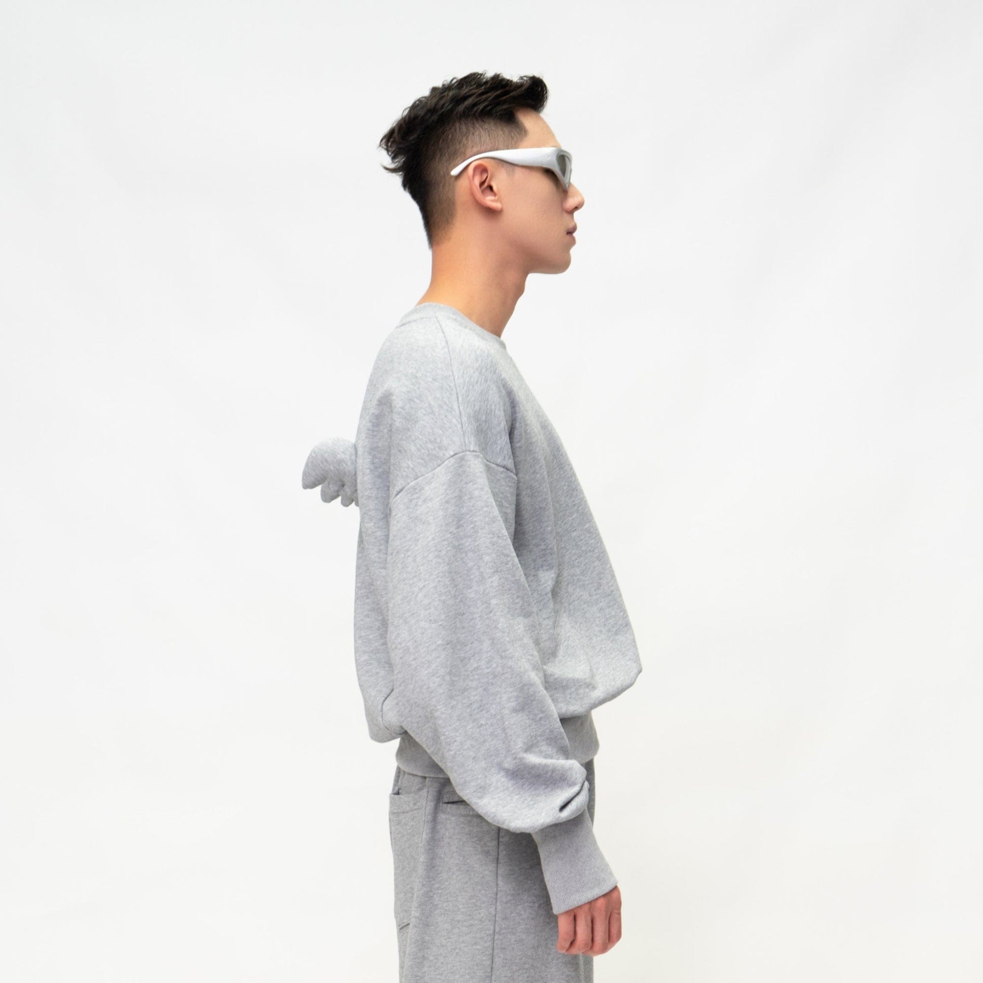 CLP The Angel Wings Sweatshirt-Sweatshirt-S-Free Shipping Leatheretro