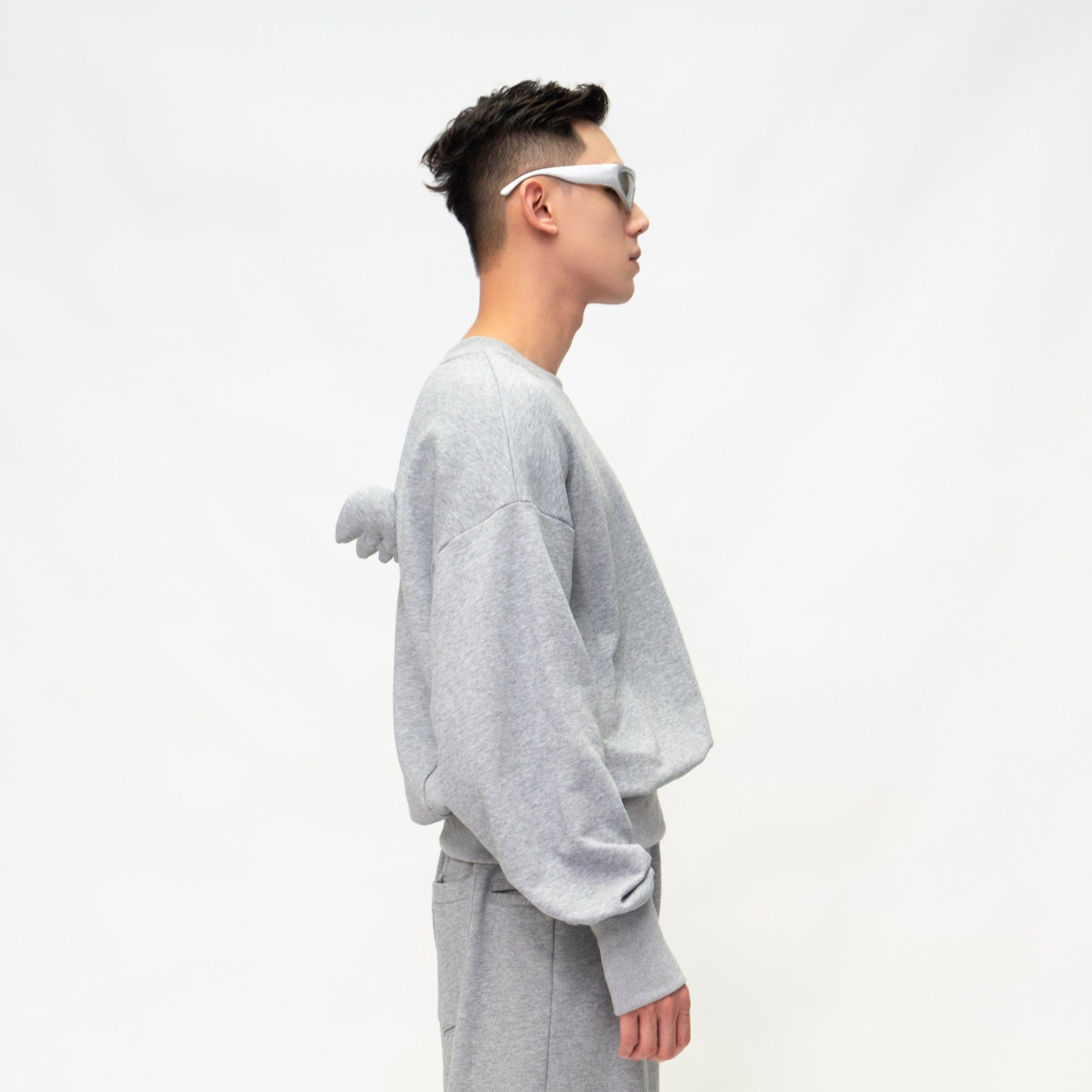 CLP The Angel Wings Sweatshirt-Sweatshirt-S-Free Shipping Leatheretro