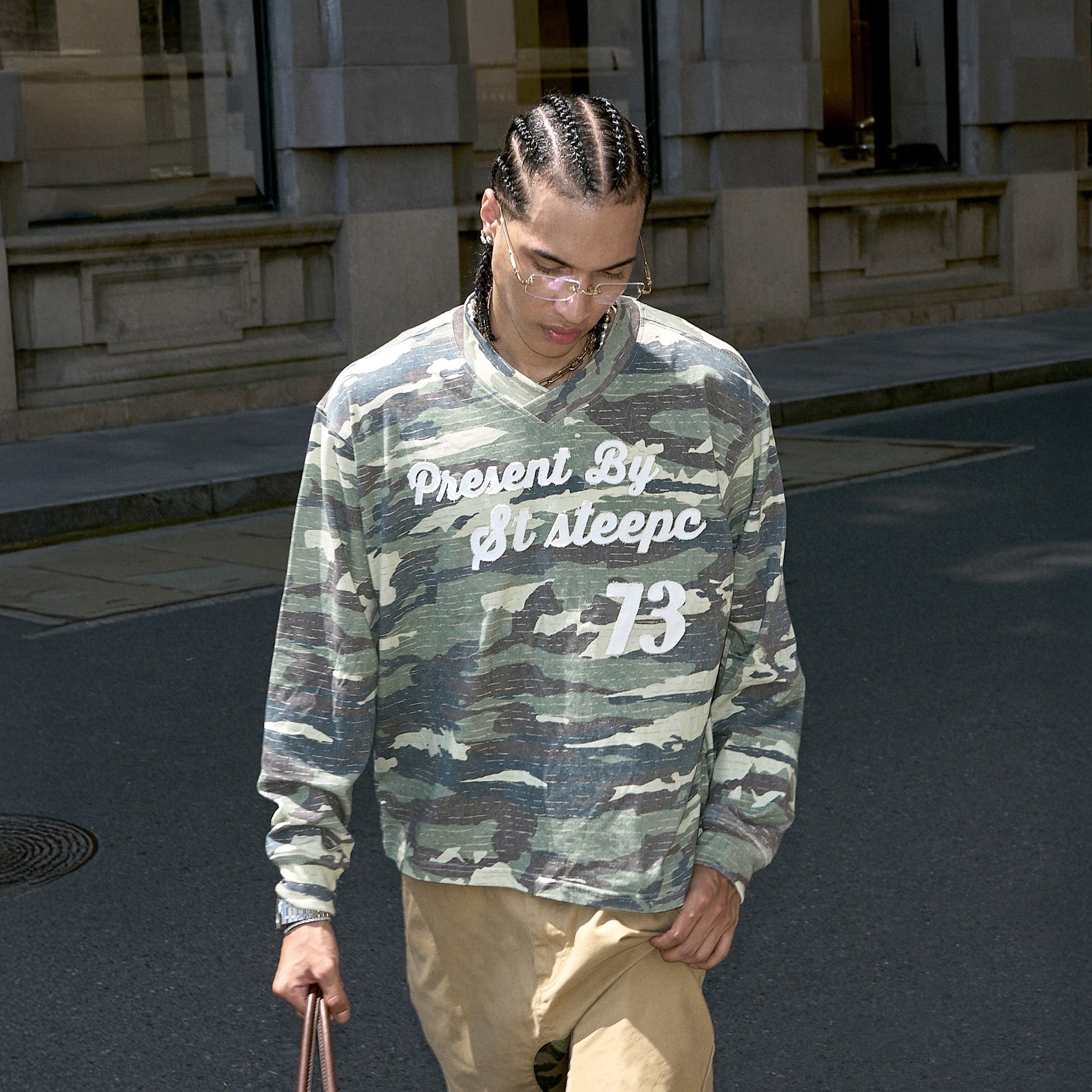 STEEPC No.73 Patch Washed Camo Long-Sleeve Tee-L/S Tee-S (1)-Free Shipping Leatheretro