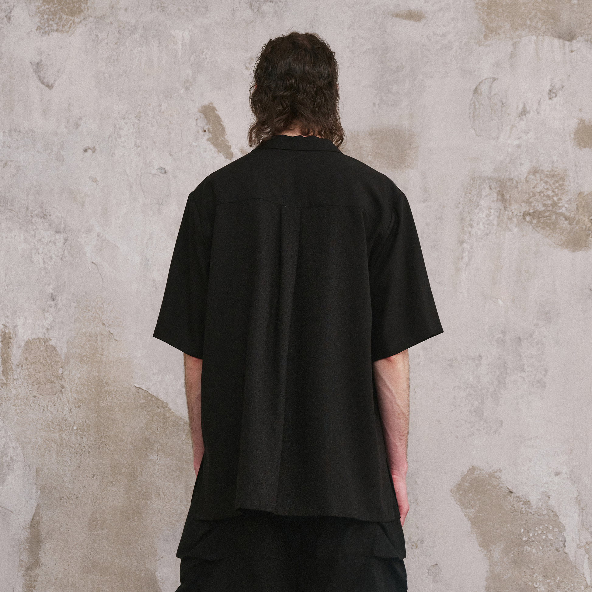 ILNya Nieternite Nifutur Tonal Graphic Cupro Half Shirt-Half shirt-S-Free Shipping Leatheretro