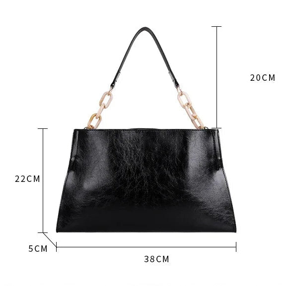 Stylish Women's Shoulder Bag - Soft Synthetic Leather Crossbody Bag-Handbags-Dark Green-Free Shipping Leatheretro