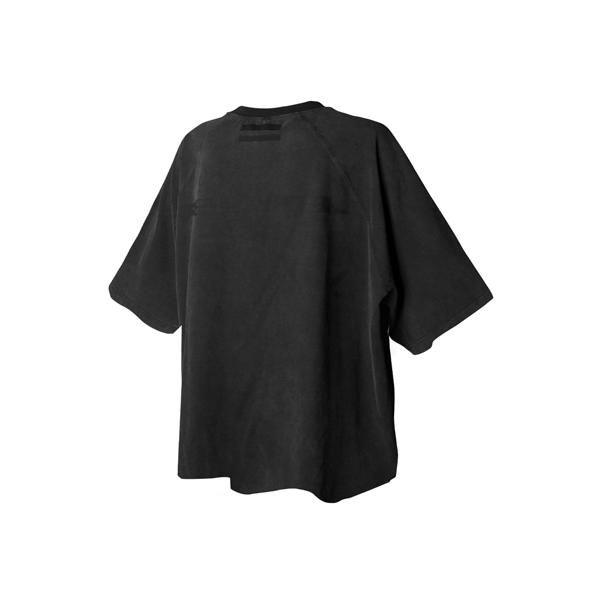 RELABEL Slogan Washed Spliced Raglan T-Shirt-T Shirt-Brown-XS-Free Shipping Leatheretro