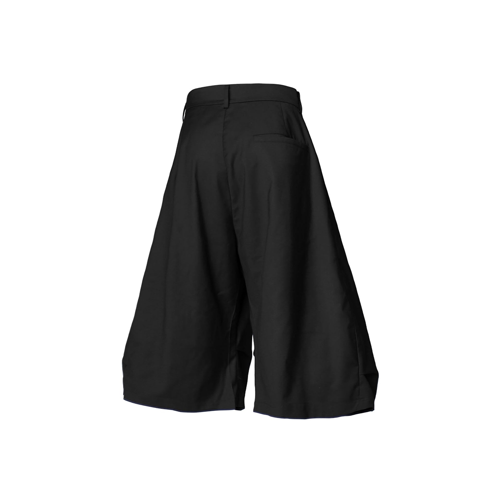 RELABEL Pleated Drape Wide-Leg Shorts-Shorts-XS-Khaki-Free Shipping Leatheretro