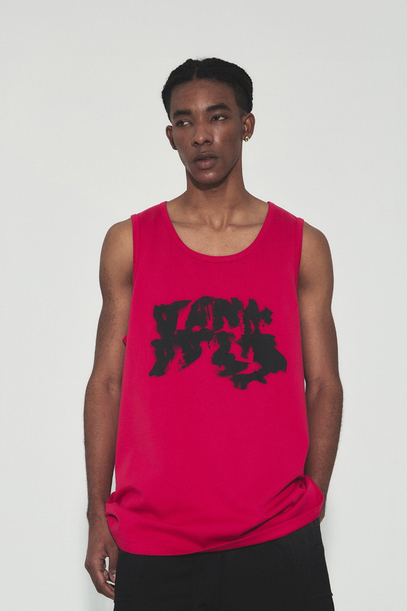 VANN VALRENCE Essential LOGO Graphic Oversized Sleeveless T-Shirt-T Shirt-S-Free Shipping Leatheretro