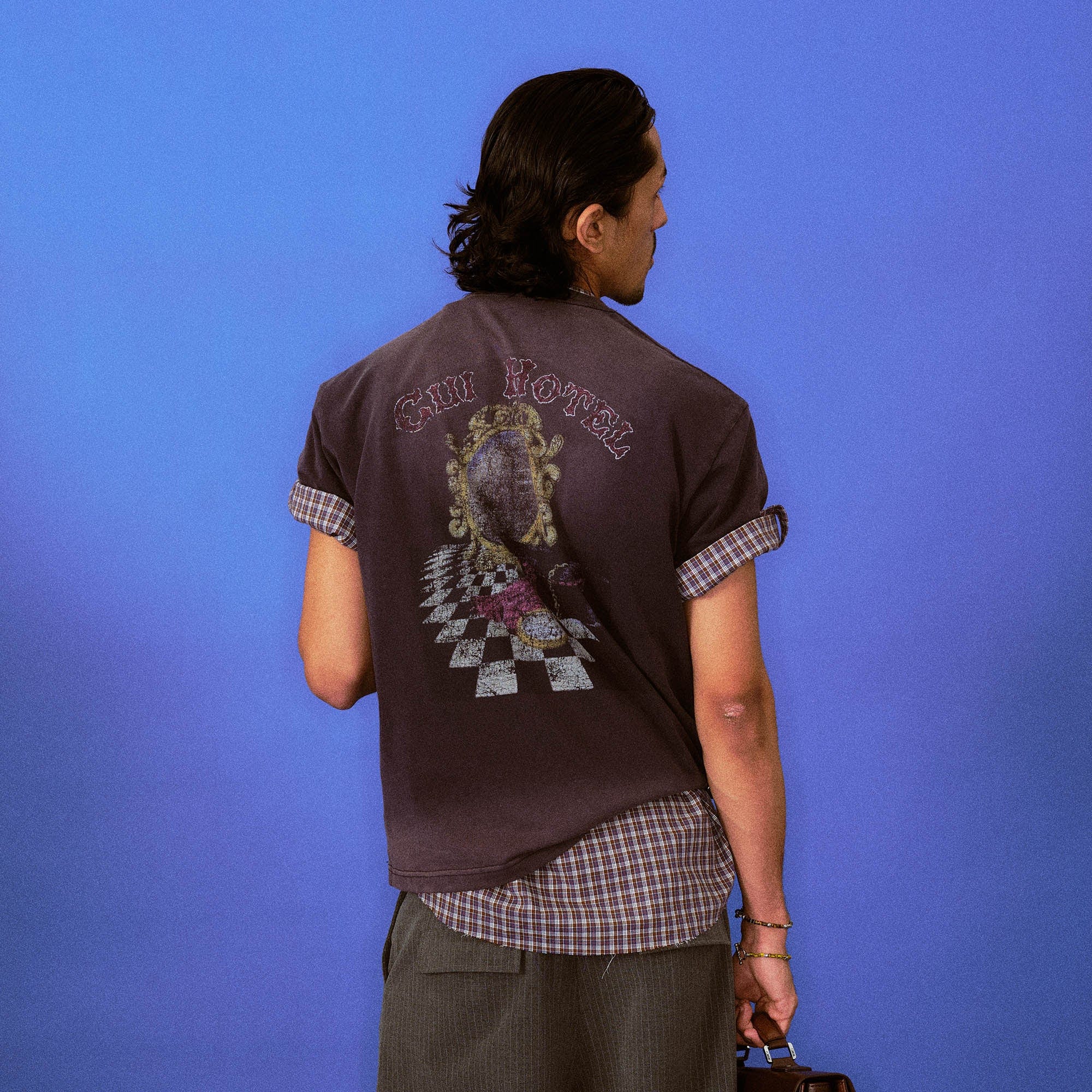 TRECLUB Vision Your Success Washed Graphic T-Shirt-T Shirt-S-Free Shipping Leatheretro