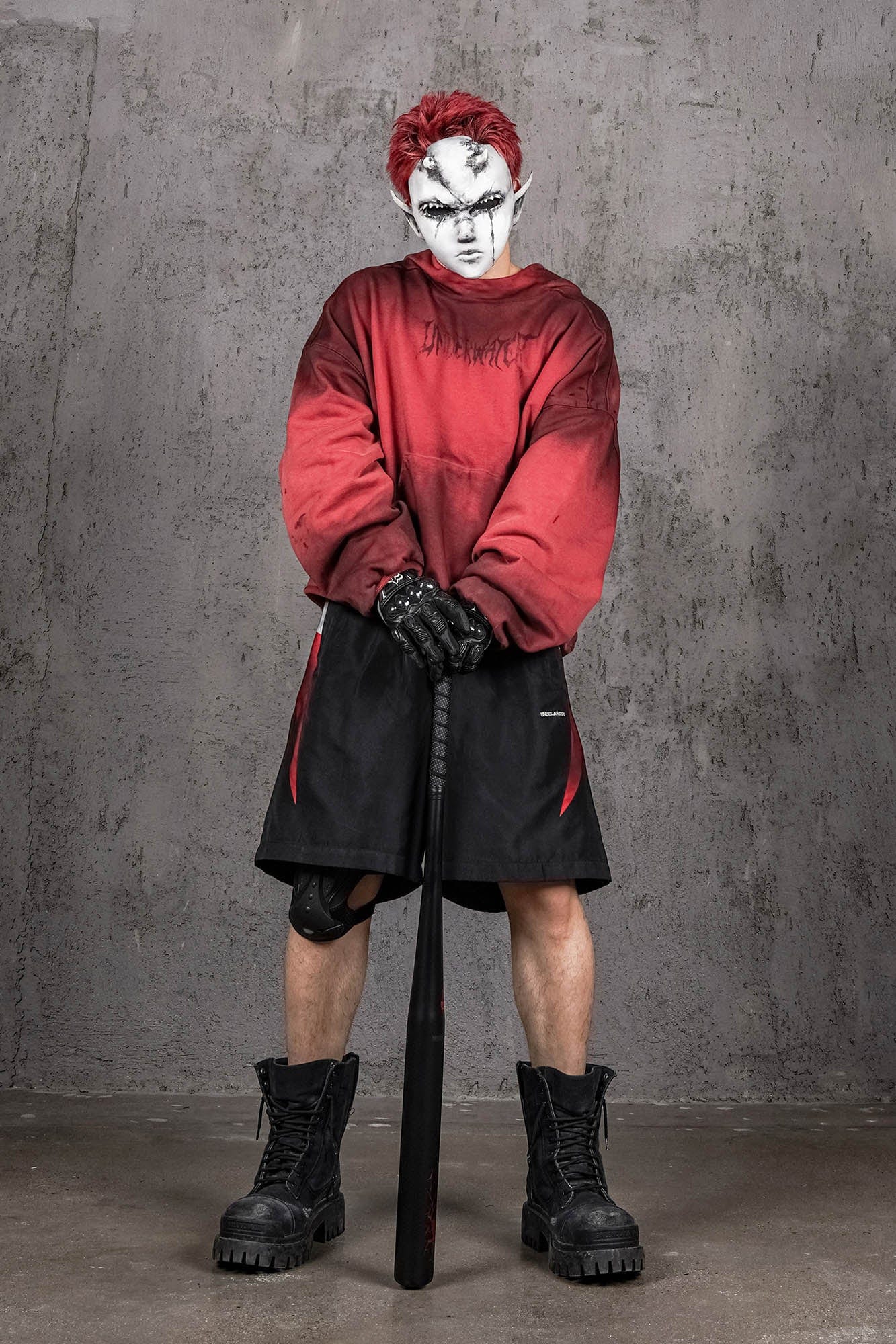 UNDERWATER The BloodFang Shorts-Shorts-S-Free Shipping Leatheretro