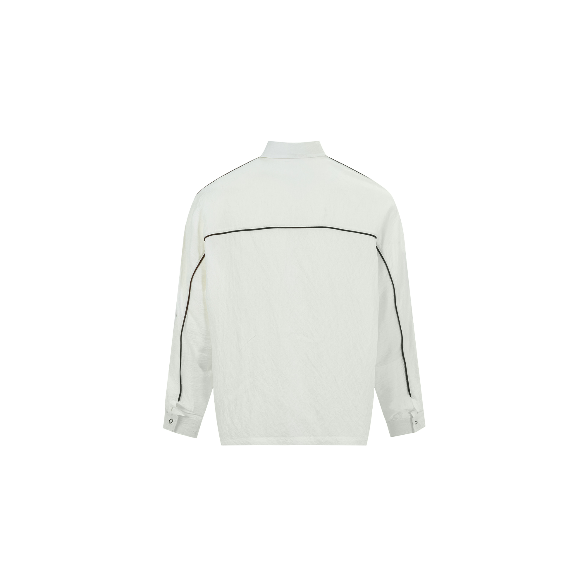 OVDY Minimal Stripe Long-Sleeve Shirt-Shirt-S-Blue-Free Shipping Leatheretro
