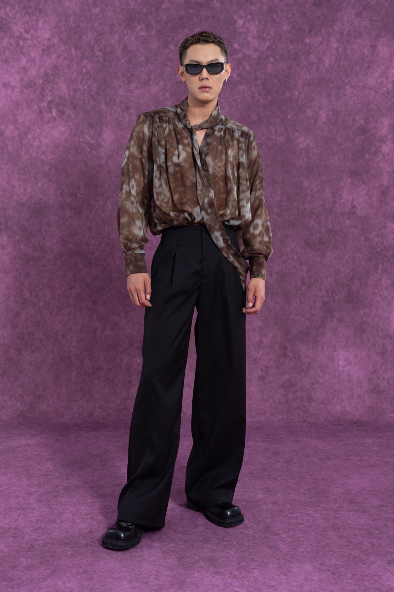 CLP Essential High-Waisted Straight-Leg Pants-Pants-S-Free Shipping Leatheretro