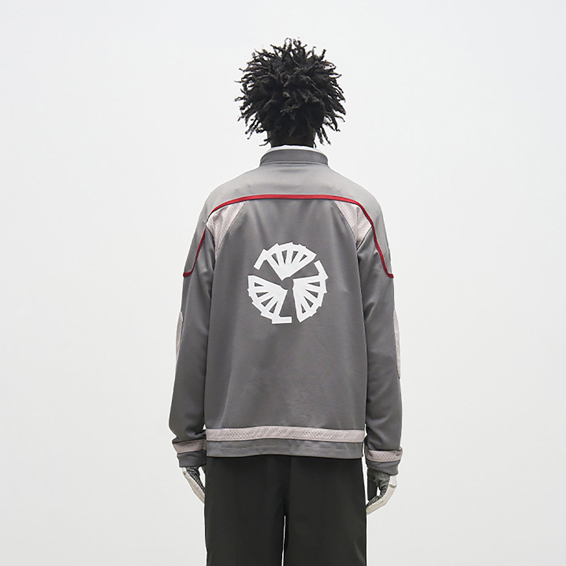 7440 37 1 Drawstring Panelled Hockey Jersey-L/S Tee-S-Free Shipping Leatheretro