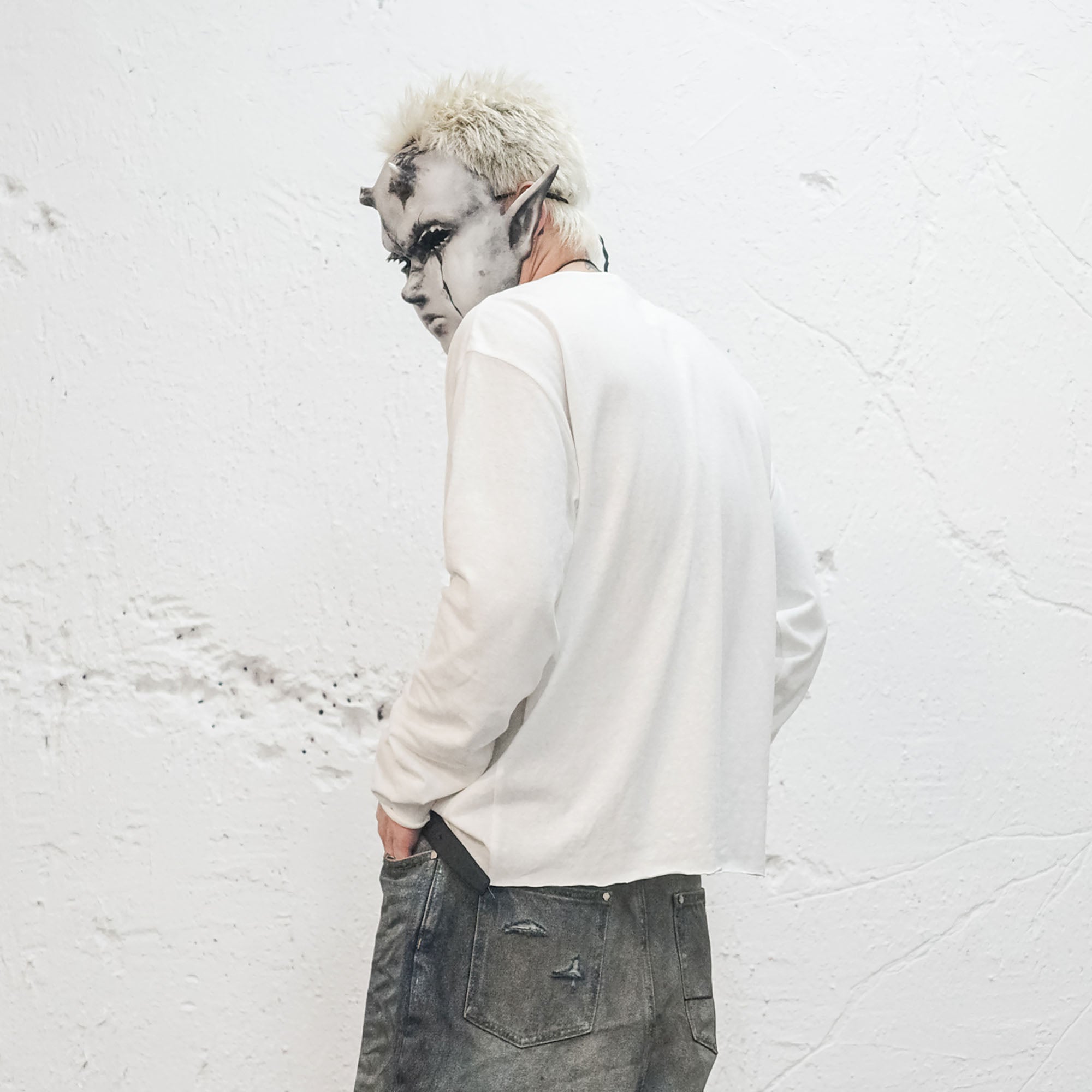 UNDERWATER Devil's Kiss Long-Sleeve Tee-L/S Tee-S-Free Shipping Leatheretro