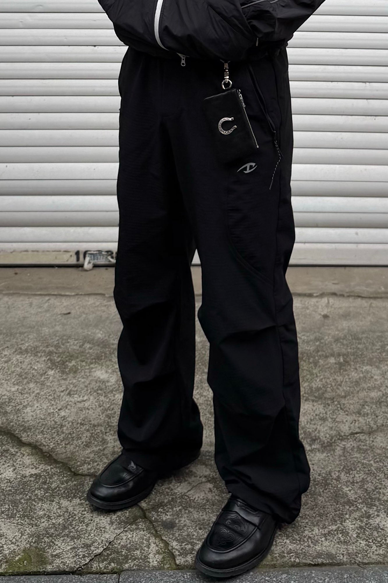 CATSSTAC Curved-Panel Softshell Straight-Leg Pants-Pants-M (Preorder)-Light Gray-Free Shipping Leatheretro