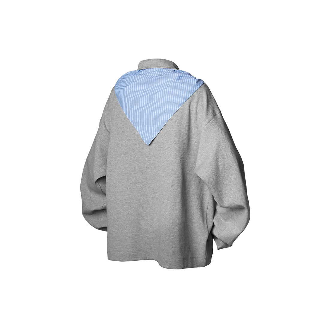 RELABEL Striped Sailor Collar Tie Sweatshirt-Sweatshirt-XS-Free Shipping Leatheretro