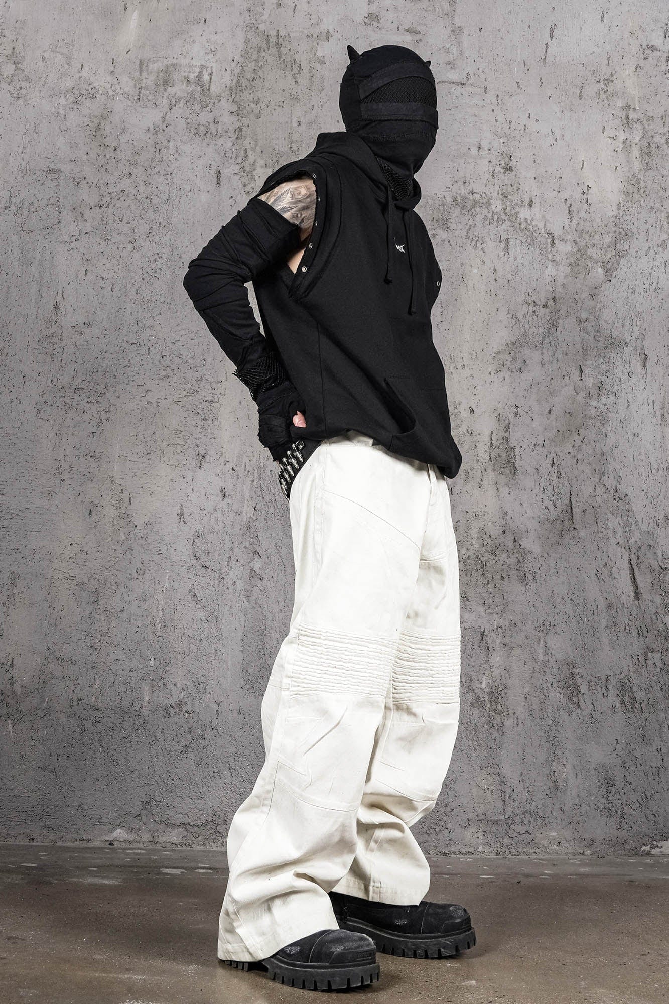 UNDERWATER Inferno Edge Rivet Vest-Vest-S-Free Shipping Leatheretro