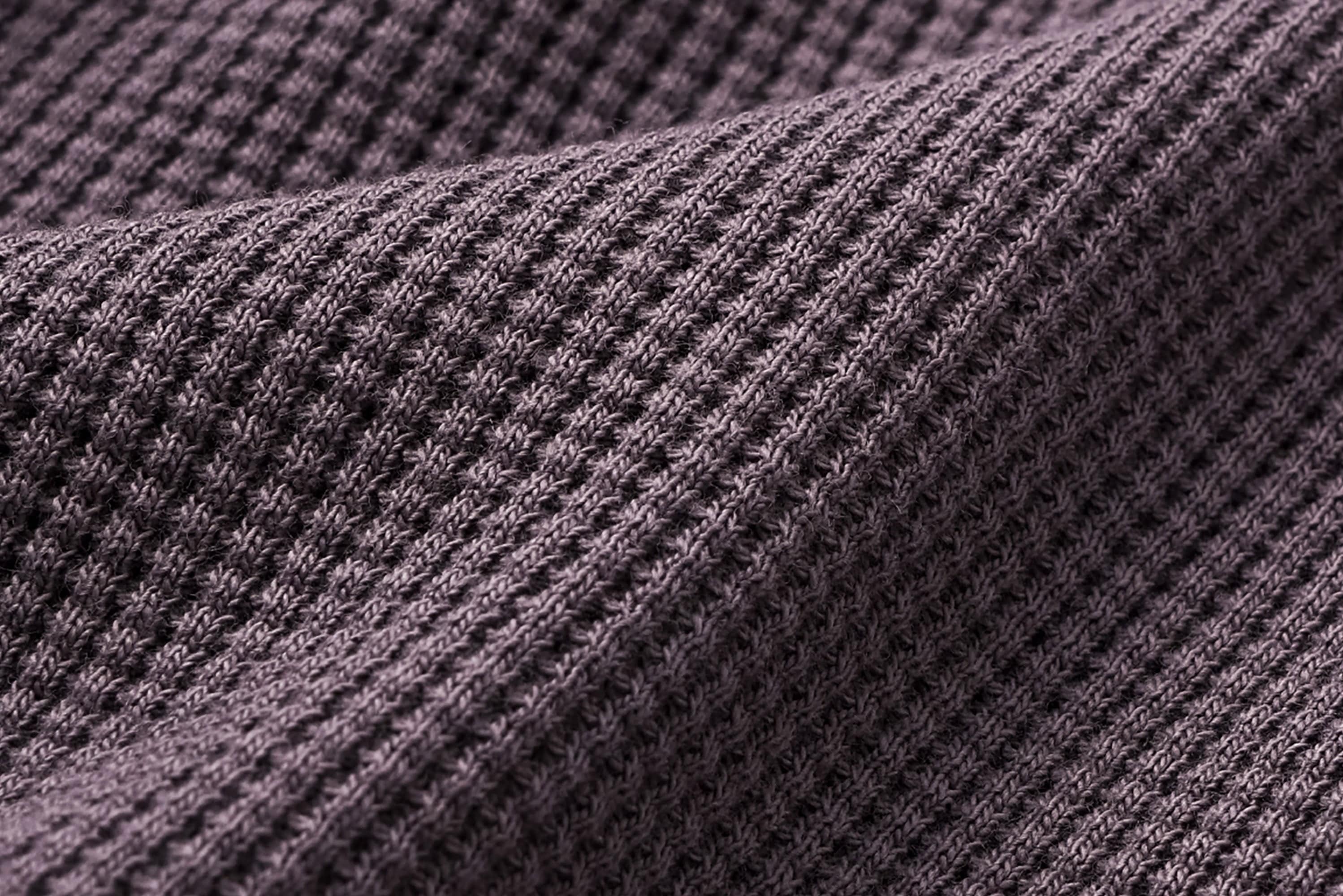 ALVNG AR ANTS Contrast Collar Waffle Knit Polo Shirt-T Shirt-S-Black-Free Shipping Leatheretro