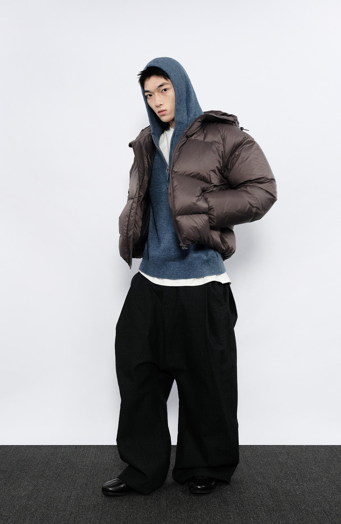 7440 37 1 Drawstring Hooded Thickened Down Puffer-Jacket-S (Preorder)-Free Shipping Leatheretro