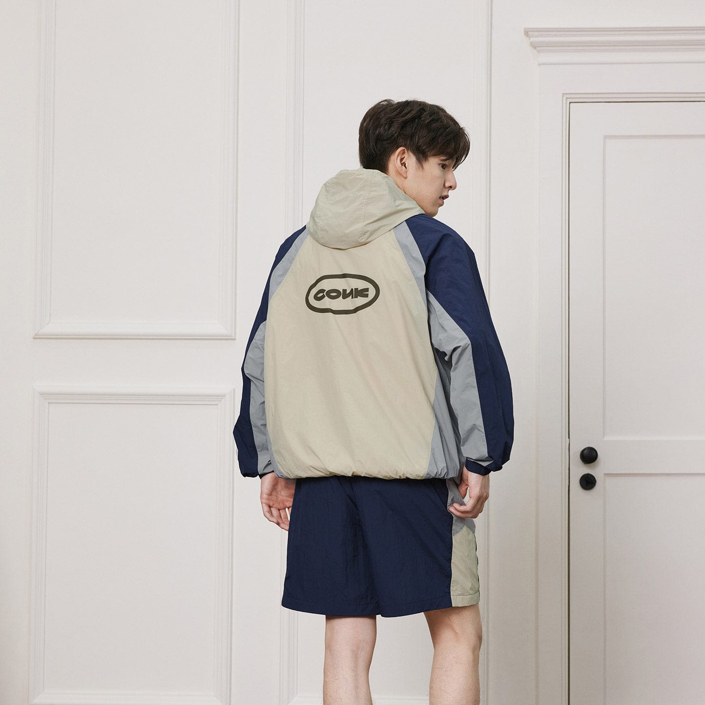 CONKLAB UPF50+ Contrasted UV Protection Jacket-Jacket-S-Red-Free Shipping Leatheretro