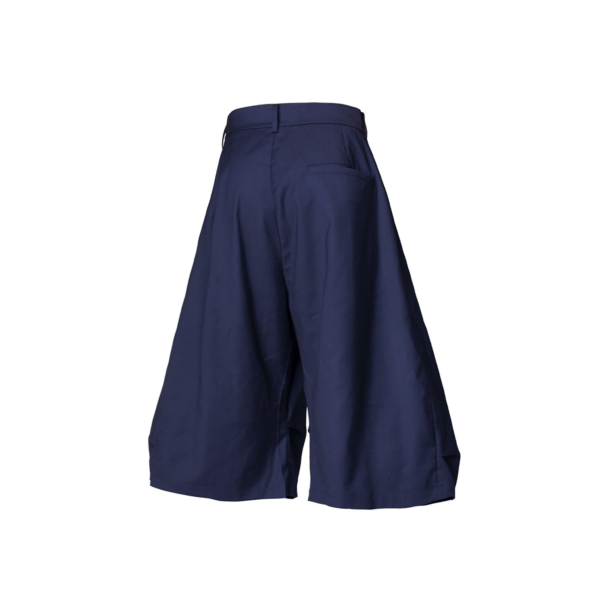 RELABEL Pleated Drape Wide-Leg Shorts-Shorts-XS-Khaki-Free Shipping Leatheretro