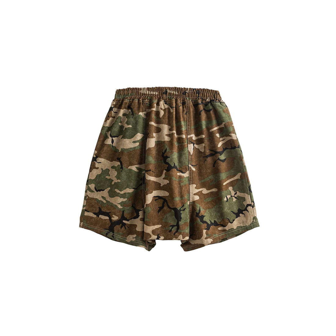 ME DA IGUAL Utility Camo Drawstring Shorts-Shorts-M-Free Shipping Leatheretro