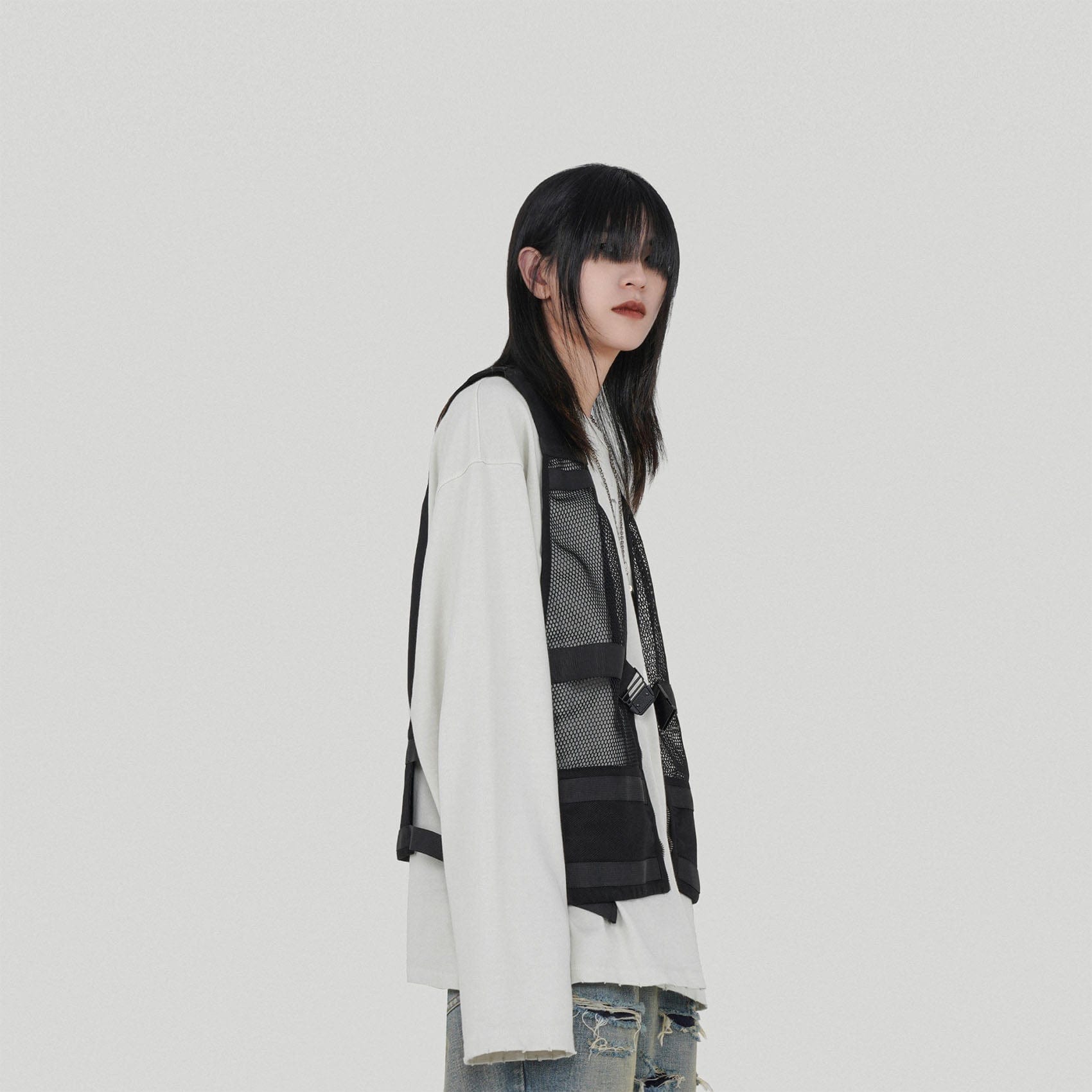 UNDERWATER Urban Tactical Mesh Vest-Jacket-S-Free Shipping Leatheretro