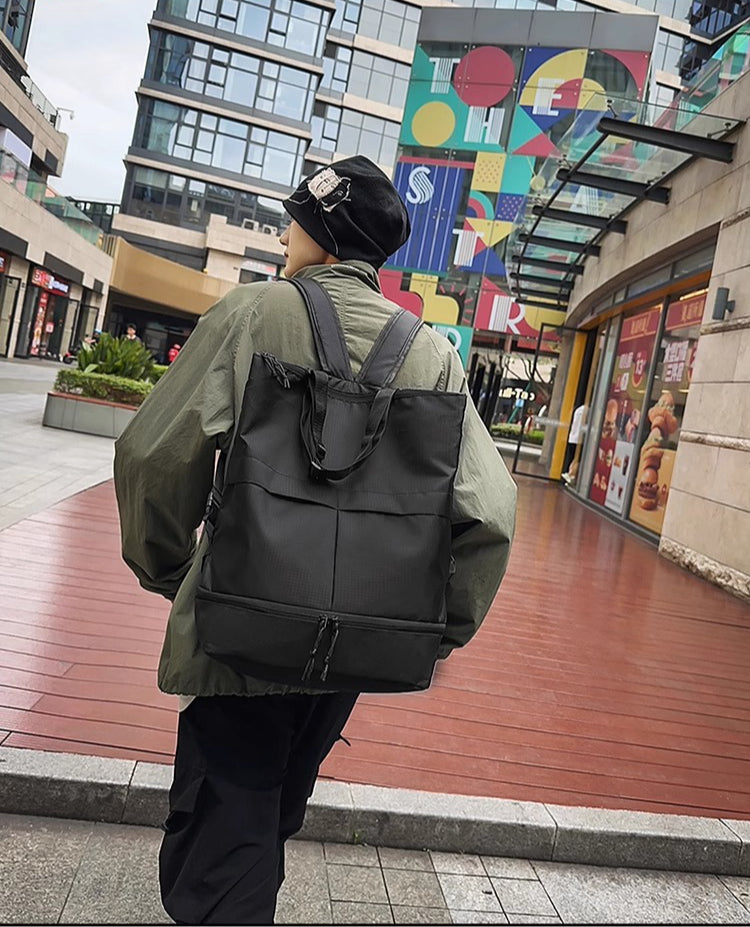 BOOM Multi-Purpose Backpack - Lightweight Travel Pack Shoe Compartment-绿色 关注店铺送运费险-Free Shipping Leatheretro