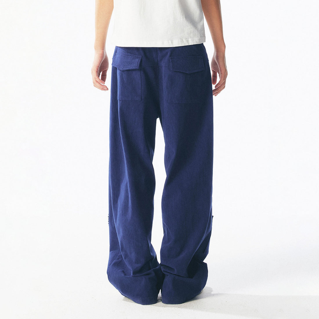 1997 POSTOFFICE Whimsical Patch Straight-Leg Pants-Pants-S-Free Shipping Leatheretro
