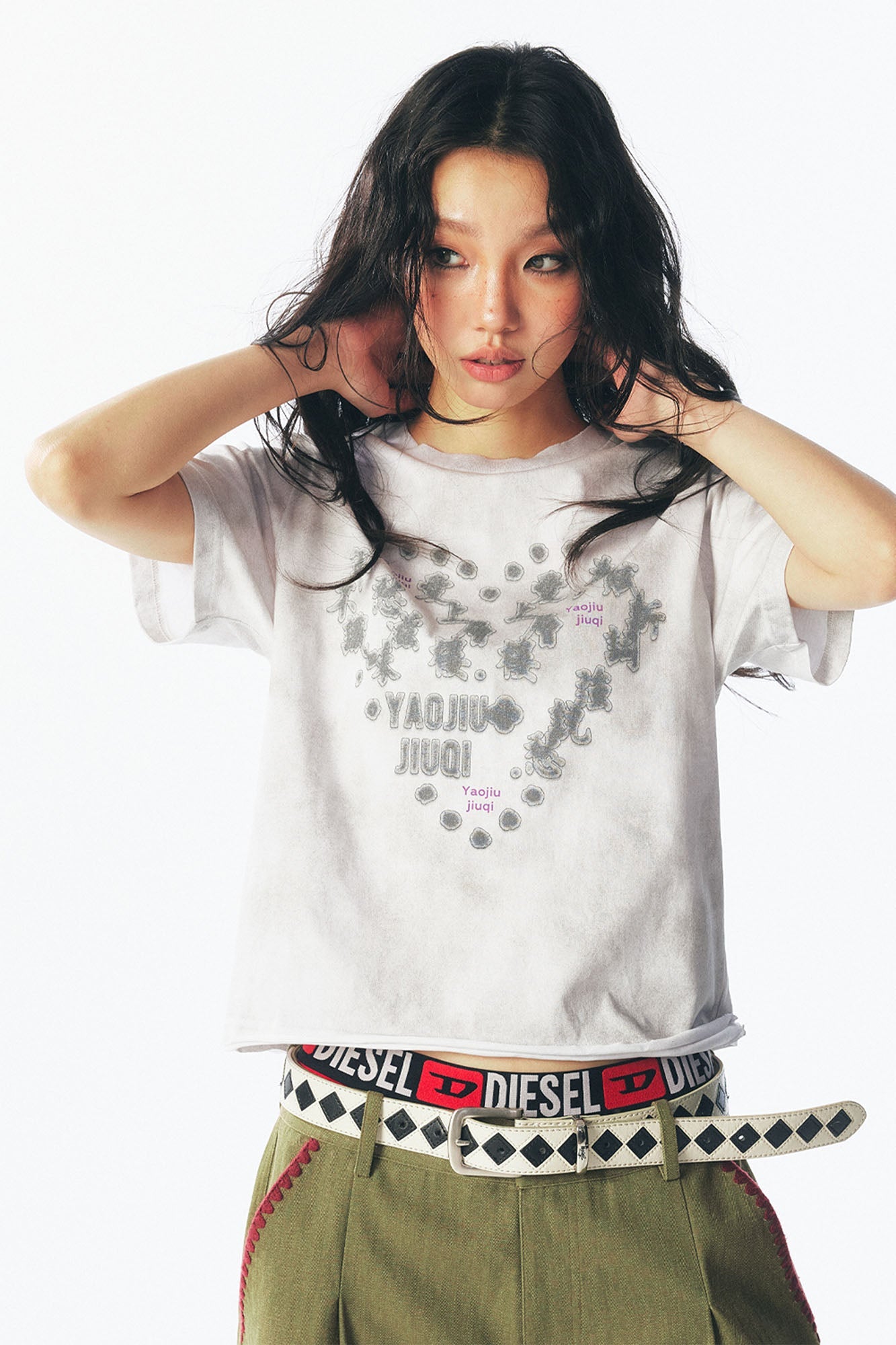 1997 POSTOFFICE Tie-Dyed Distressed Tee-T Shirt-S (Preorder)-Free Shipping Leatheretro