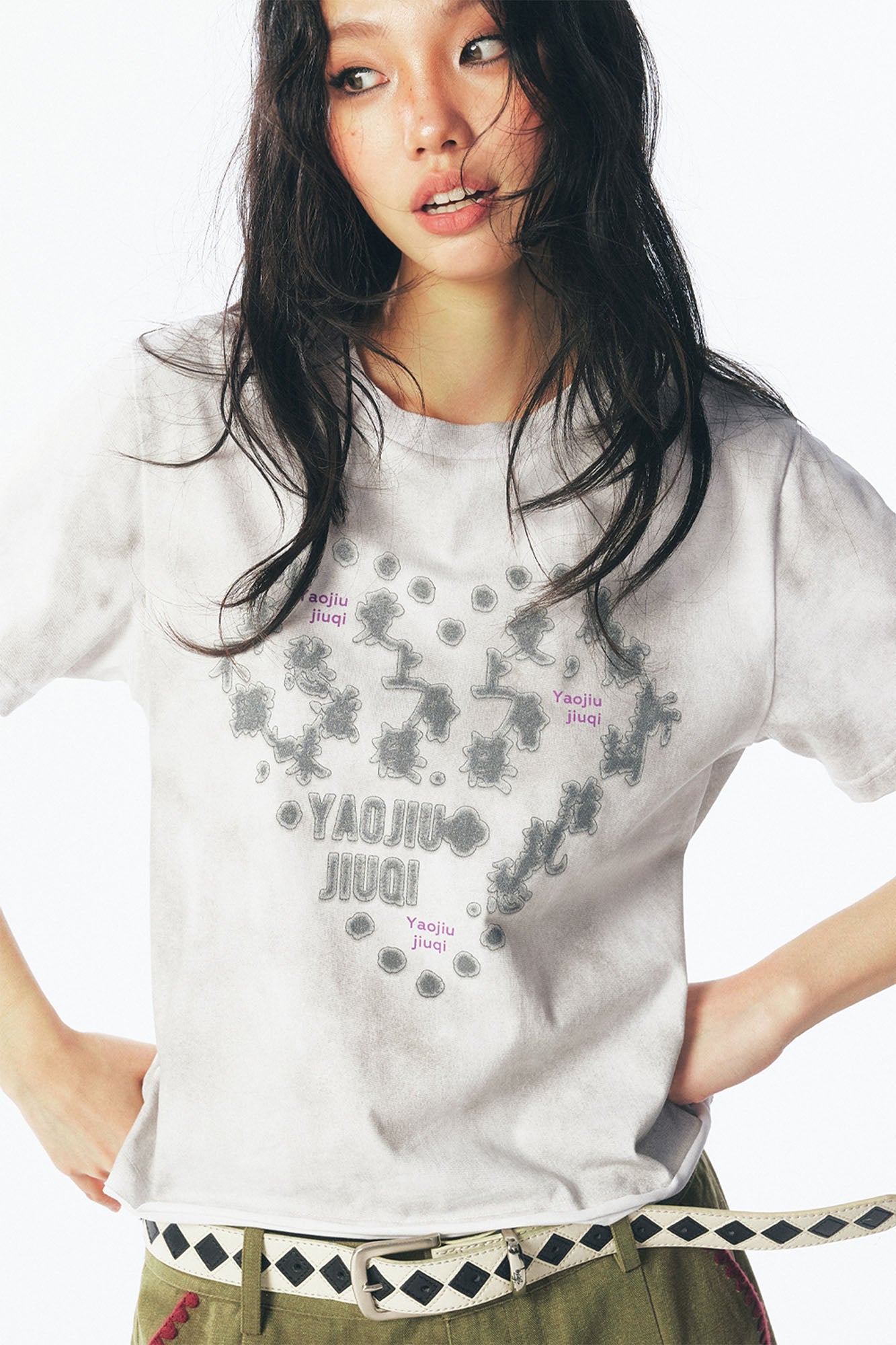 1997 POSTOFFICE Tie-Dyed Distressed Tee-T Shirt-S (Preorder)-Free Shipping Leatheretro