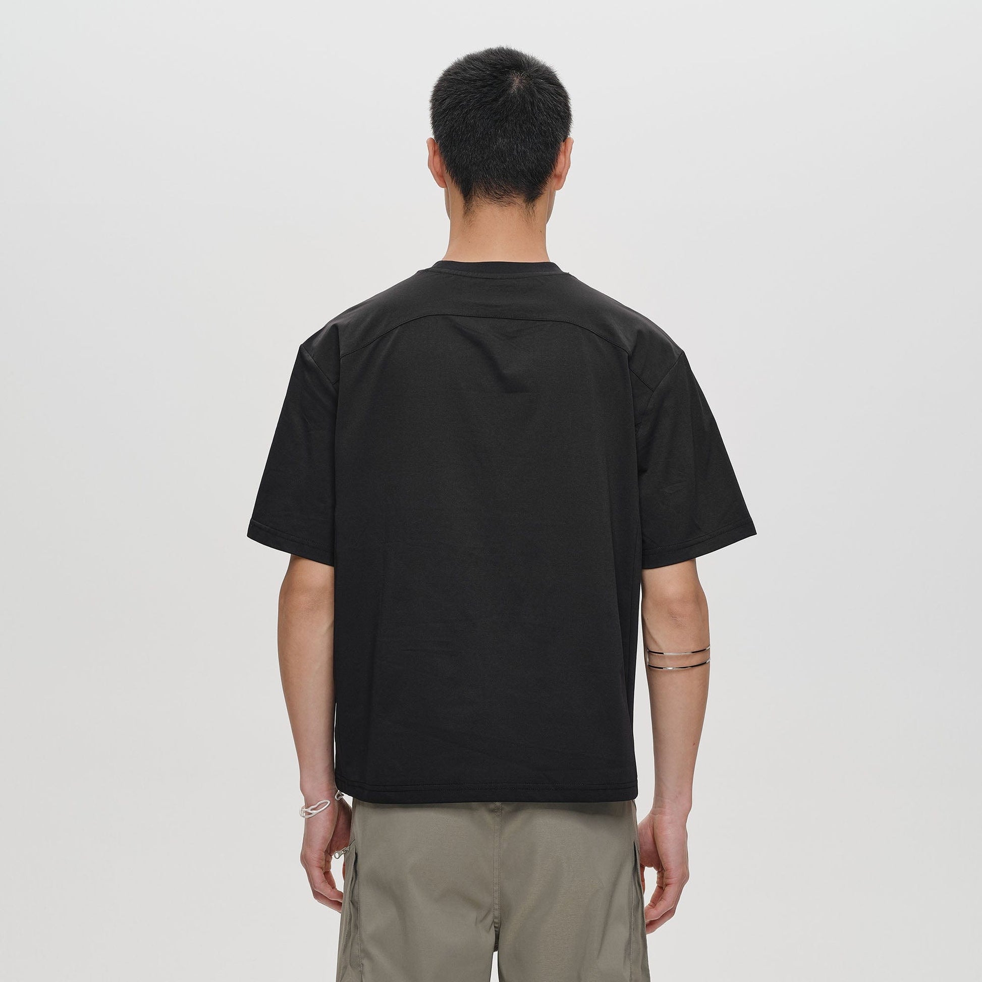 CATSSTAC Laser-Vent Paneled Tech T-Shirt-T Shirt-M-Black-Free Shipping Leatheretro