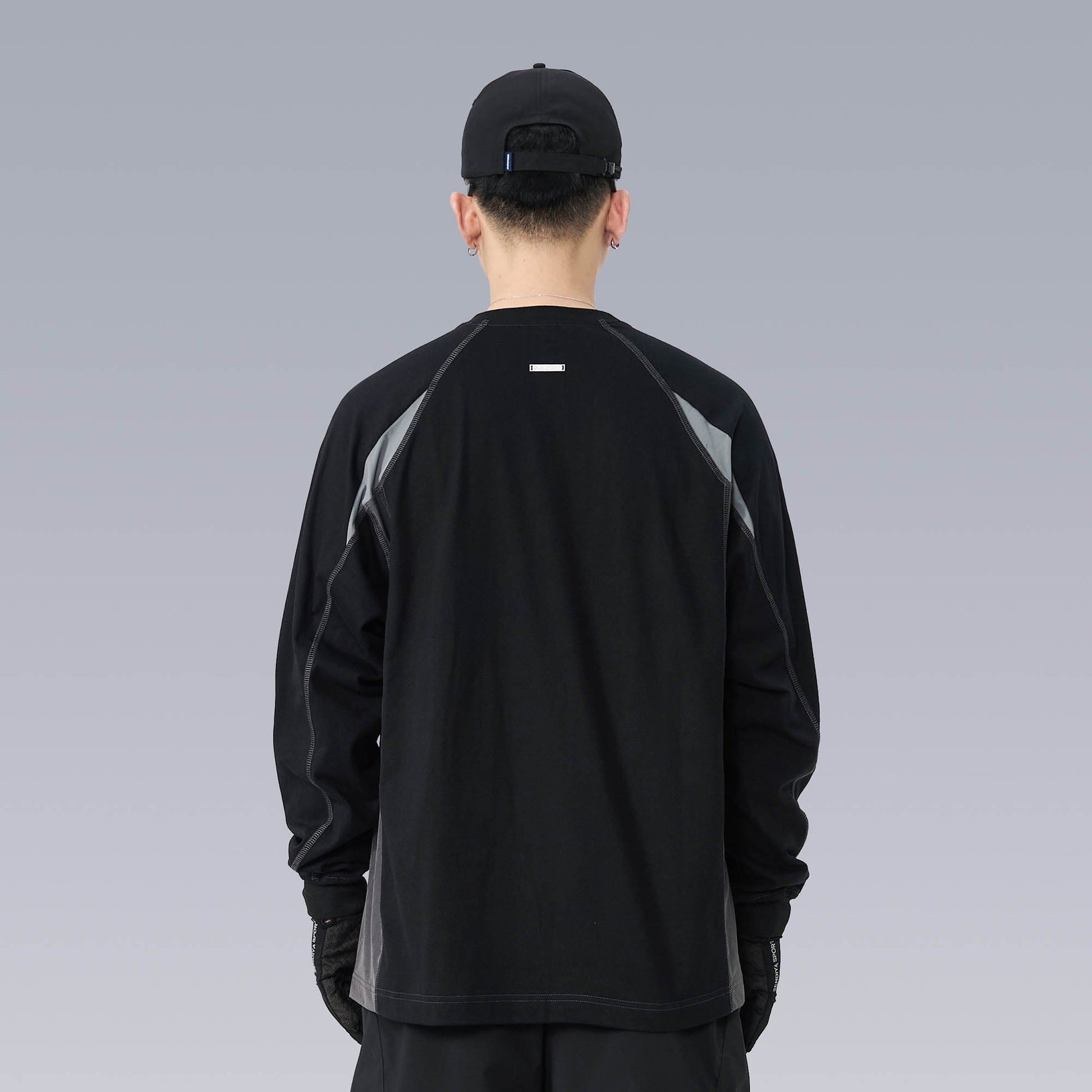 SILENSTORM Spliced Raglan Cycling Long-Sleeve Shirt-L/S Tee-S-Free Shipping Leatheretro
