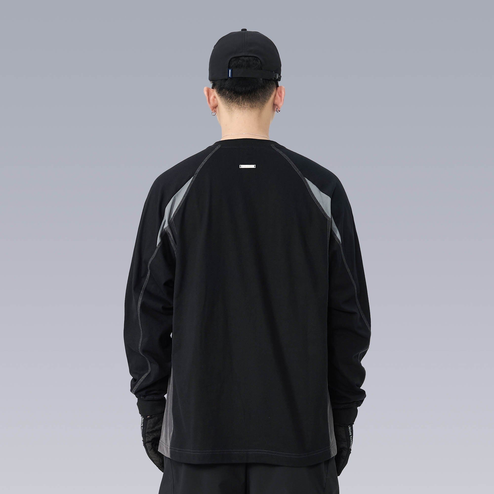 SILENSTORM Spliced Raglan Cycling Long-Sleeve Shirt-L/S Tee-S-Free Shipping Leatheretro