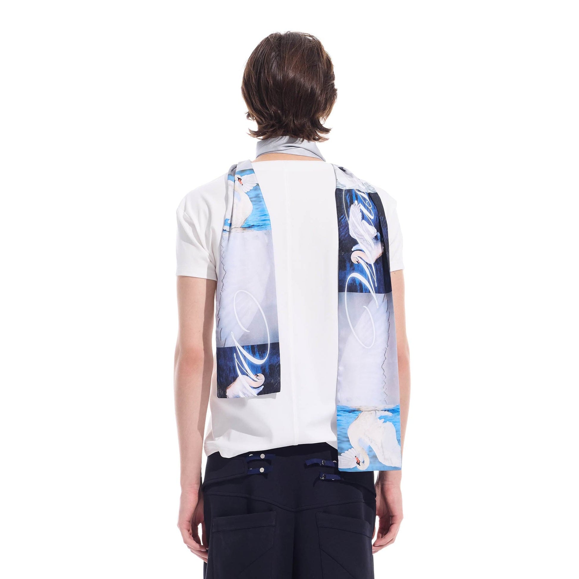 WHISTLEHUNTER Distressed Coordinate V-Neck T-Shirt-T Shirt-S-Brown-Free Shipping Leatheretro