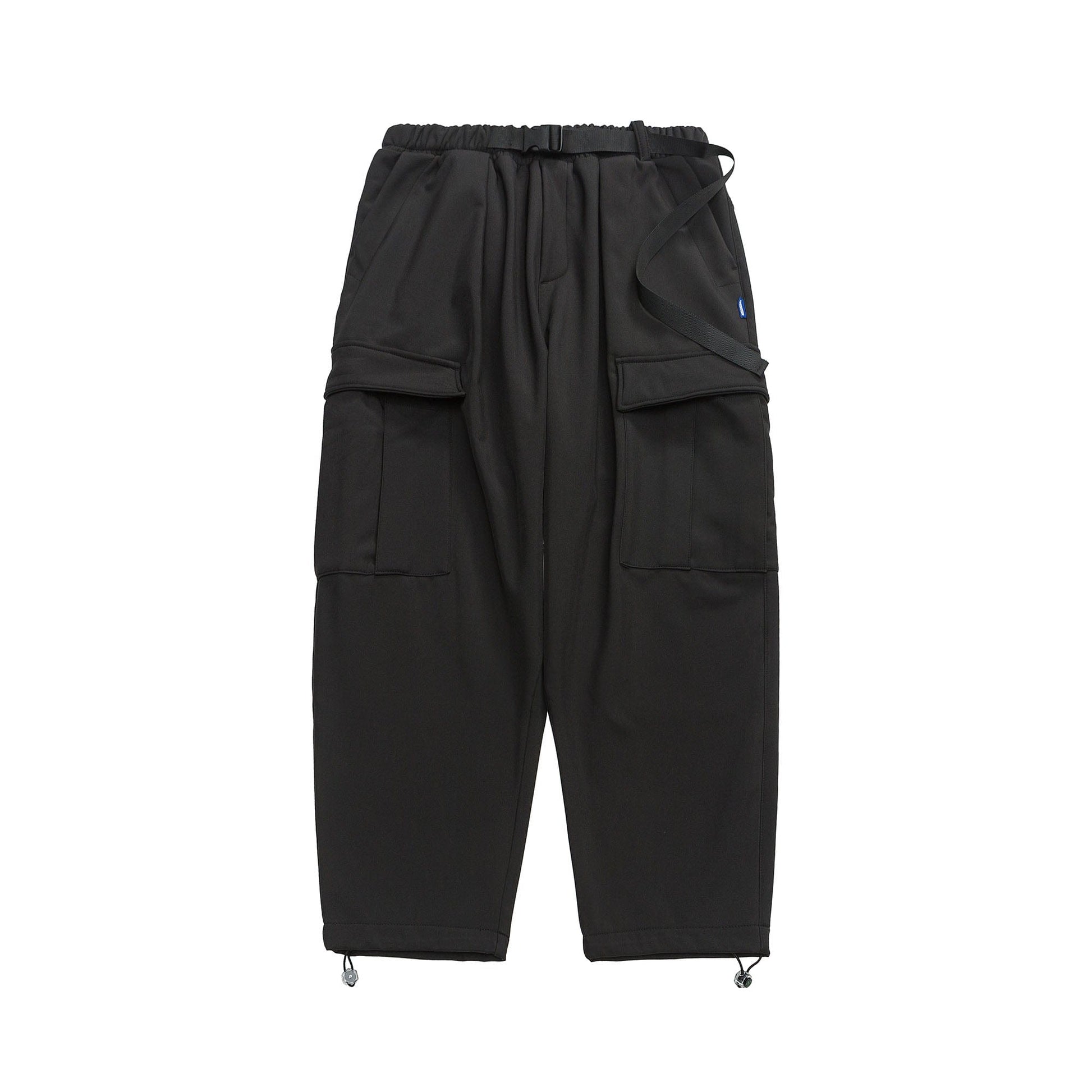 ME DA IGUAL Fleece-Lined Multi-Pocket Utility Pants-Pants-M-Free Shipping Leatheretro